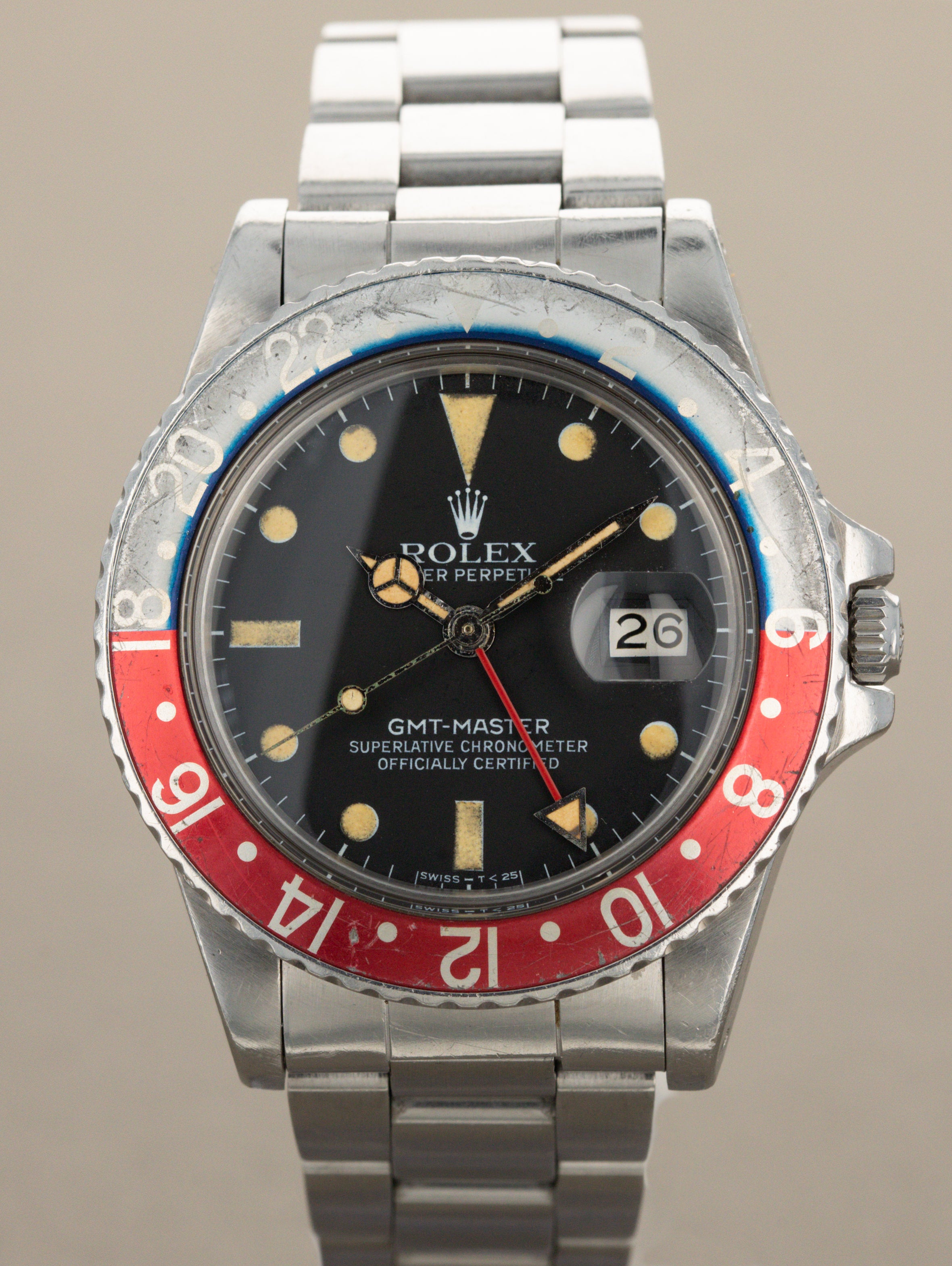 Rolex GMT-Master Ref. 16750 'Pepsi' - Transitional Matte Dial Unpolished