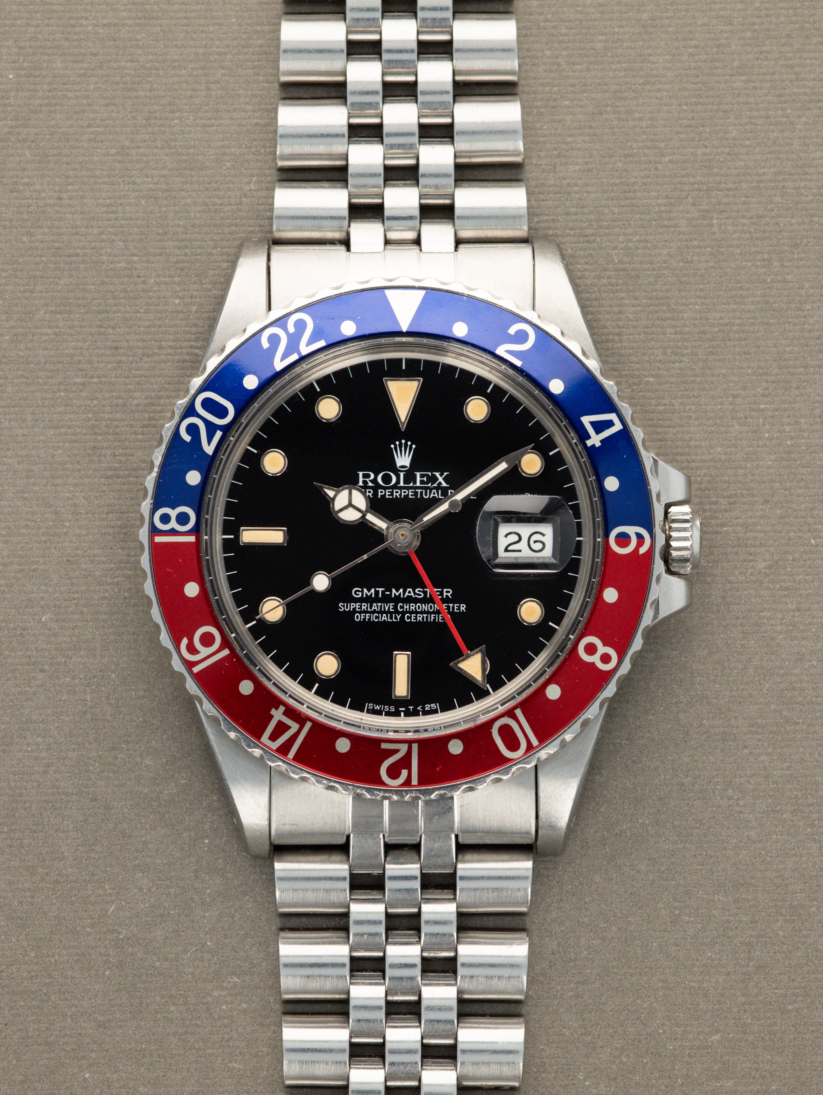 Rolex GMT-Master Ref. 16750 'Pepsi' - Gloss Dial Unpolished