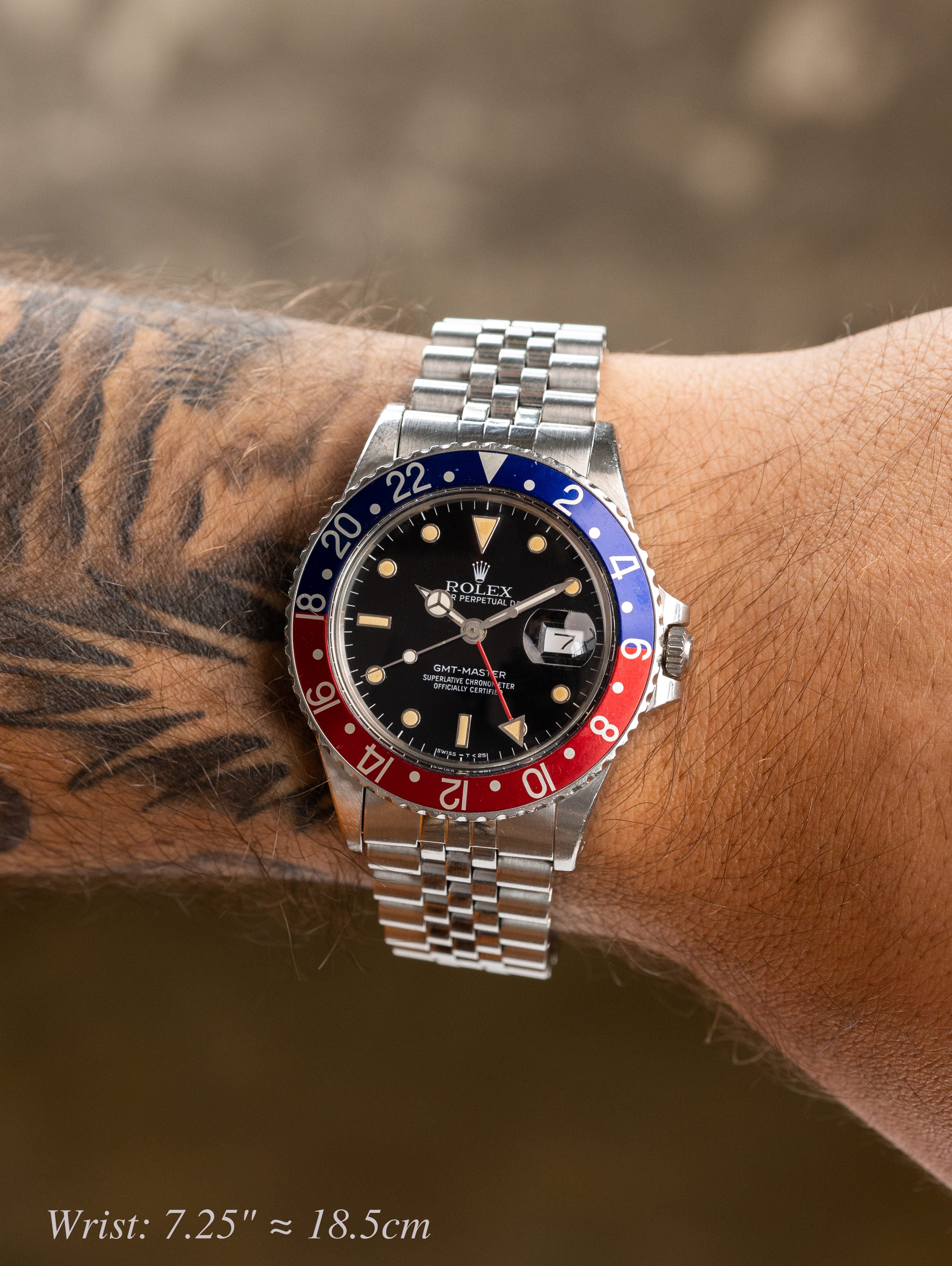 Rolex GMT-Master Ref. 16750 'Pepsi' - Gloss Dial Unpolished