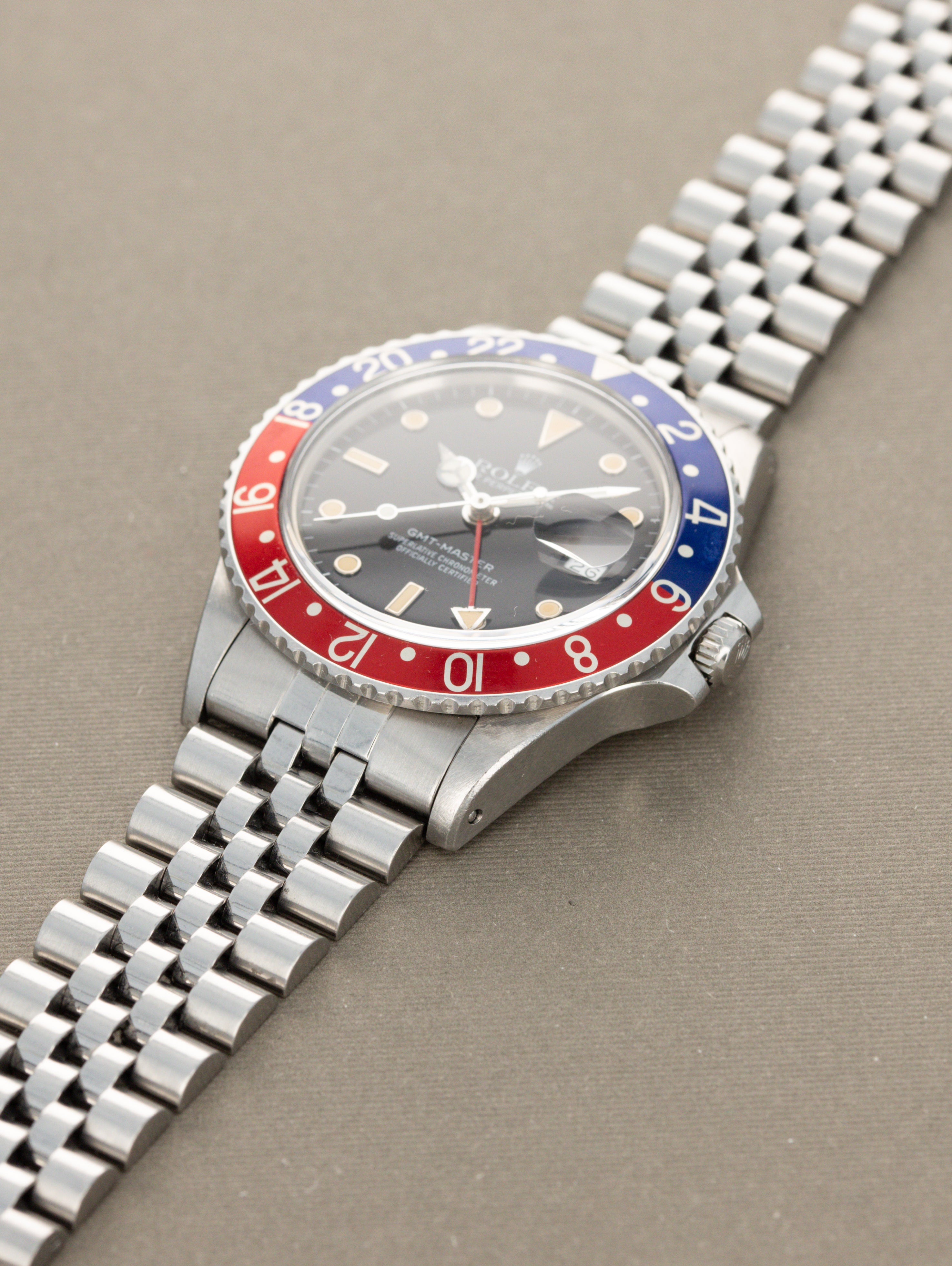 Rolex GMT-Master Ref. 16750 'Pepsi' - Gloss Dial Unpolished