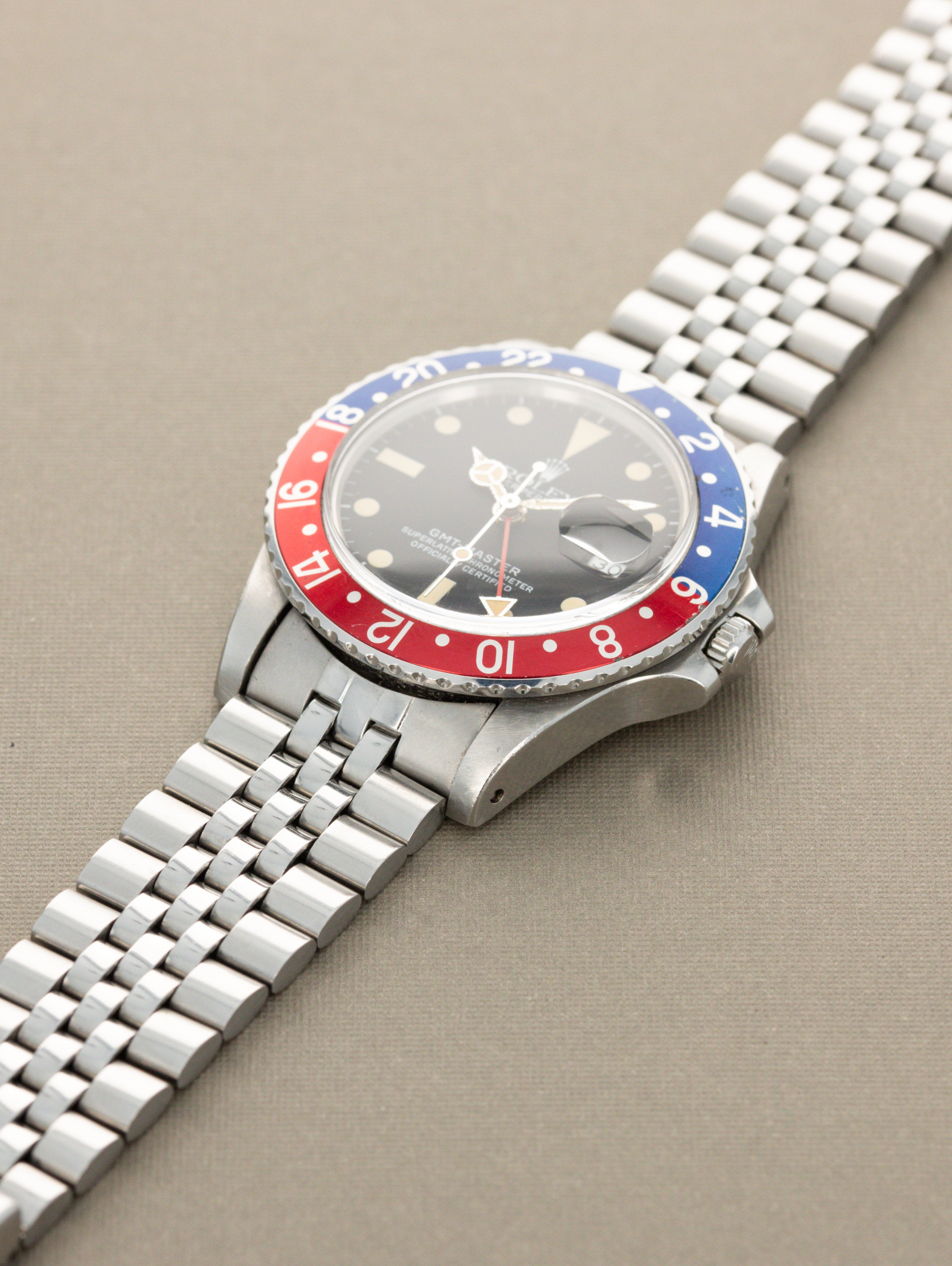 Rolex GMT-Master Ref. 16750 'Pepsi' - Transitional Matte Dial Unpolished