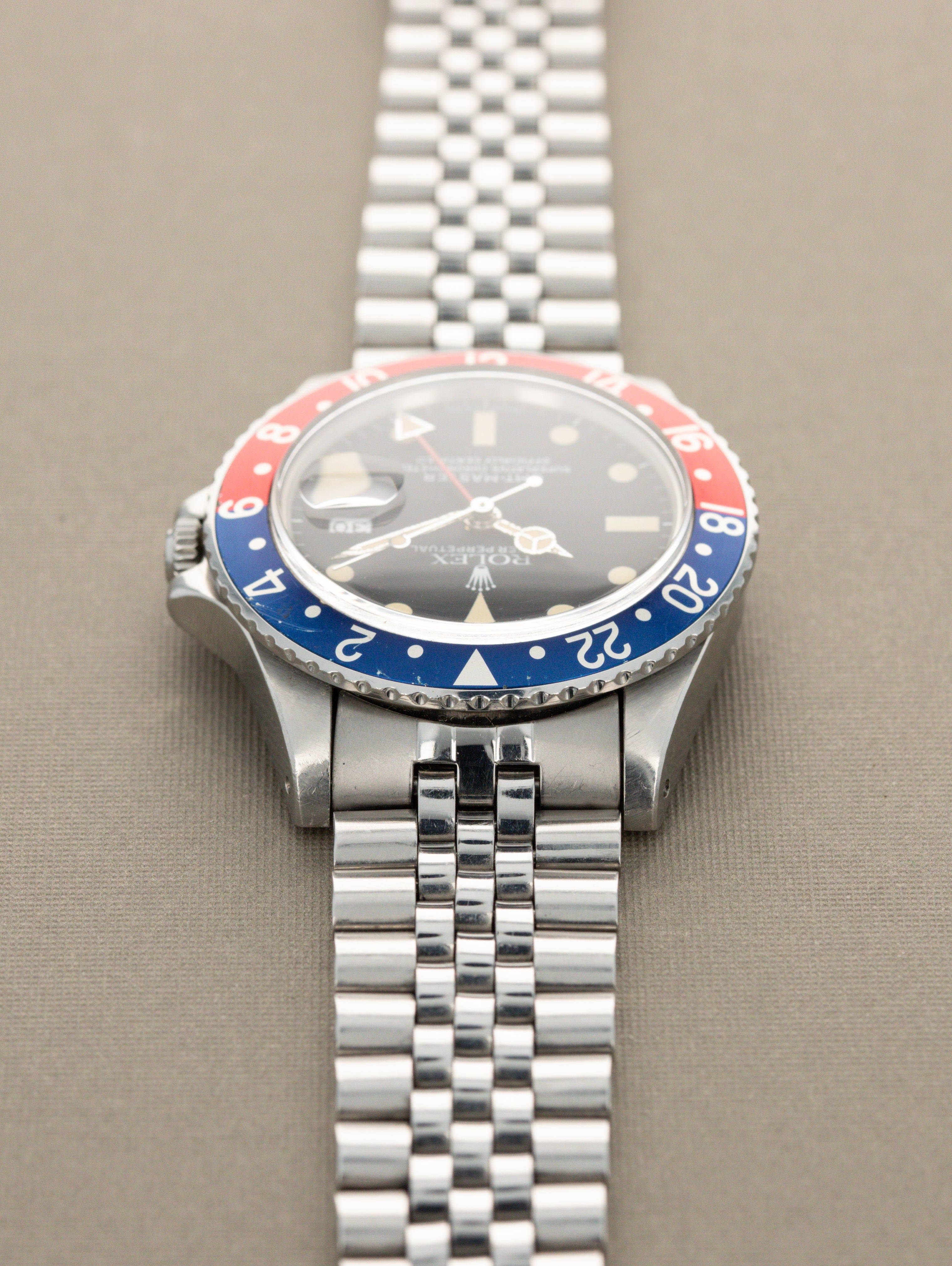 Rolex GMT-Master Ref. 16750 'Pepsi' - Transitional Matte Dial Unpolished