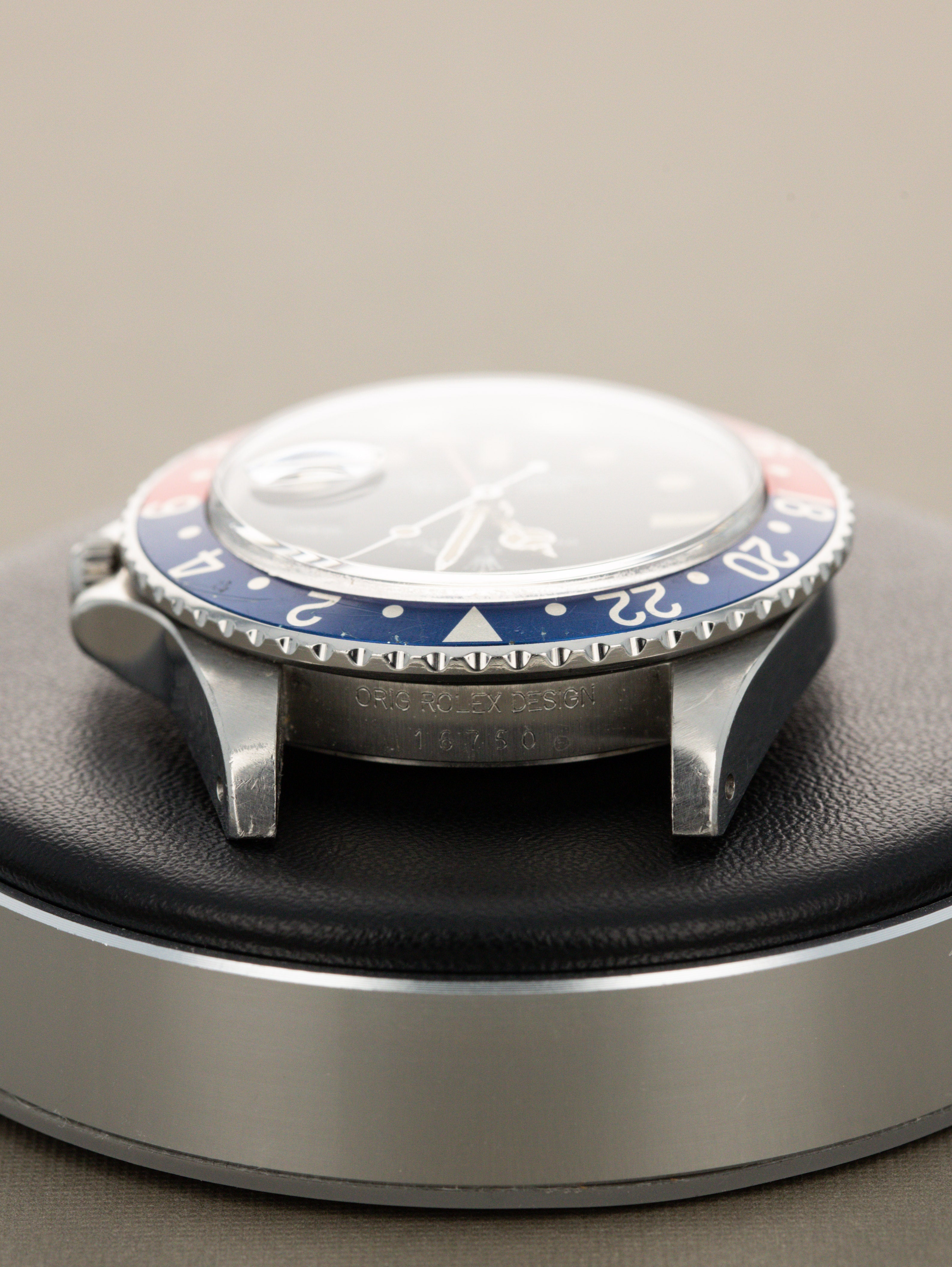 Rolex GMT-Master Ref. 16750 'Pepsi' - Transitional Matte Dial Unpolished