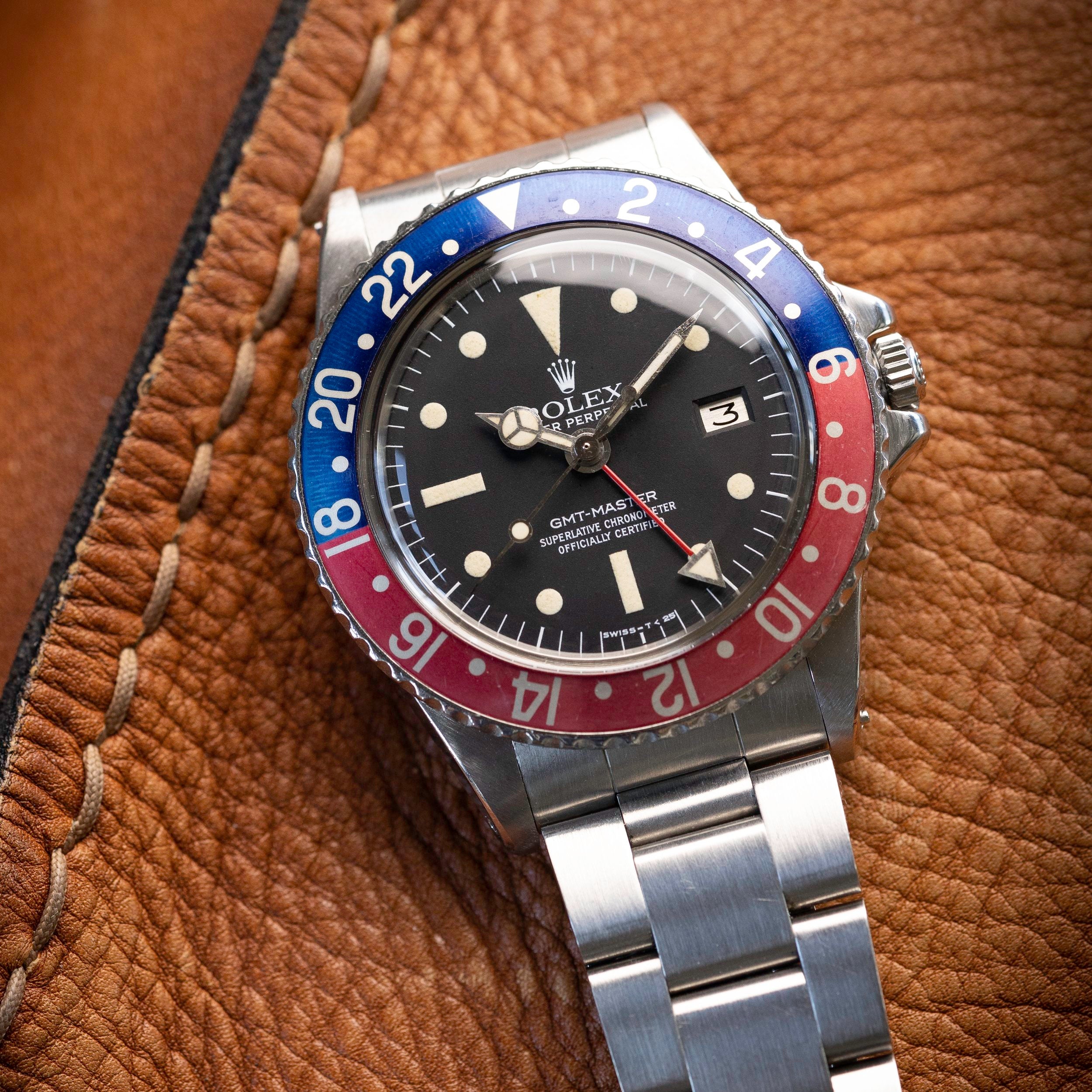 Rolex GMT-Master Ref. 1675 Mk. 3 Radial