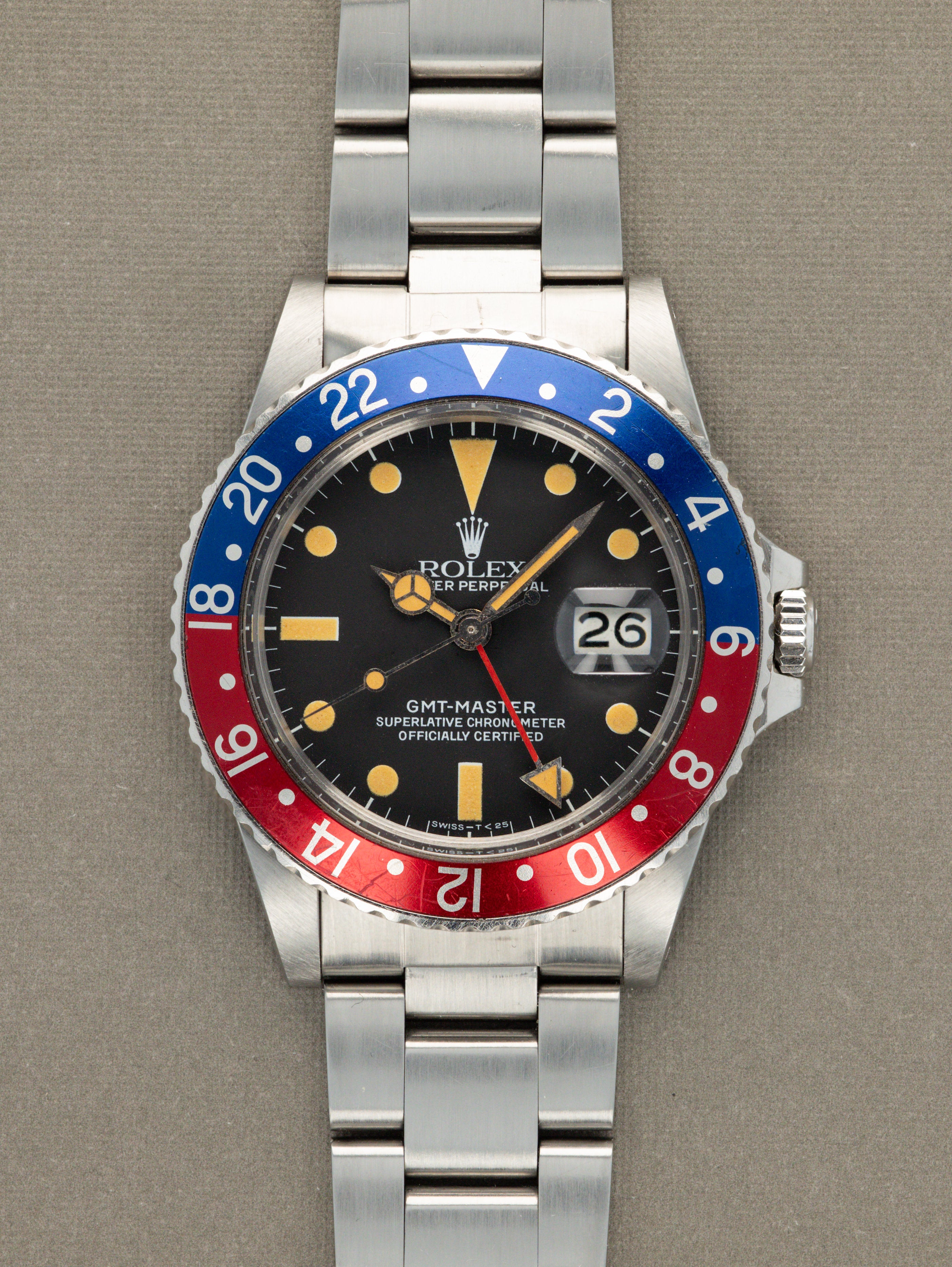 Rolex GMT-Master Ref. 16750 'Pepsi' - Transitional Matte Dial