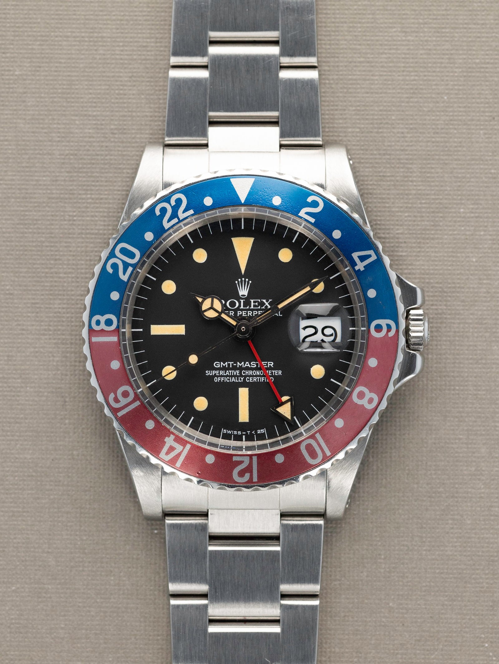 Rolex GMT-Master Ref. 1675 Mk. 3 Radial W/ Papers