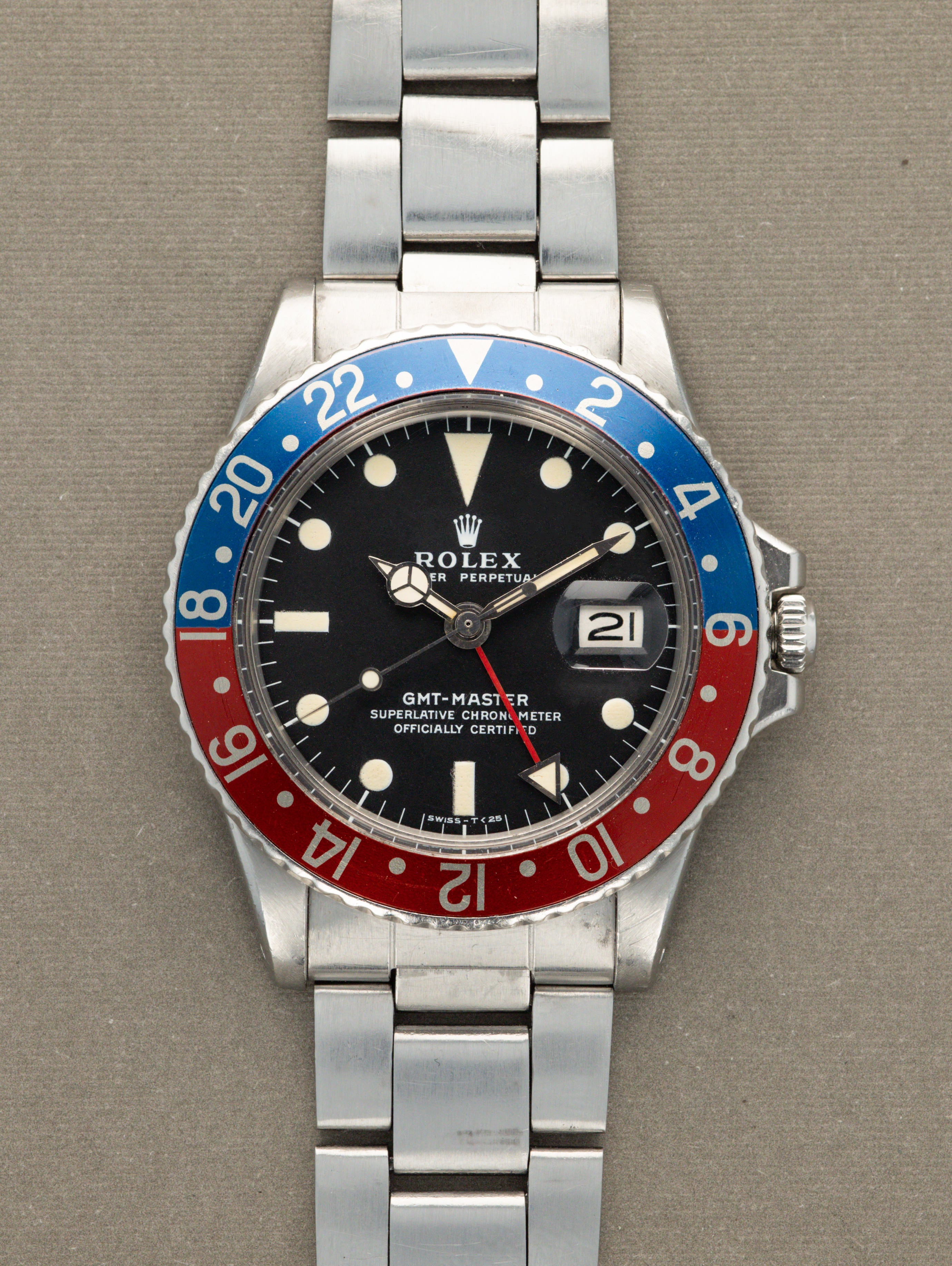 Rolex GMT-Master Ref. 1675 - 'Pepsi MK2' Full Set