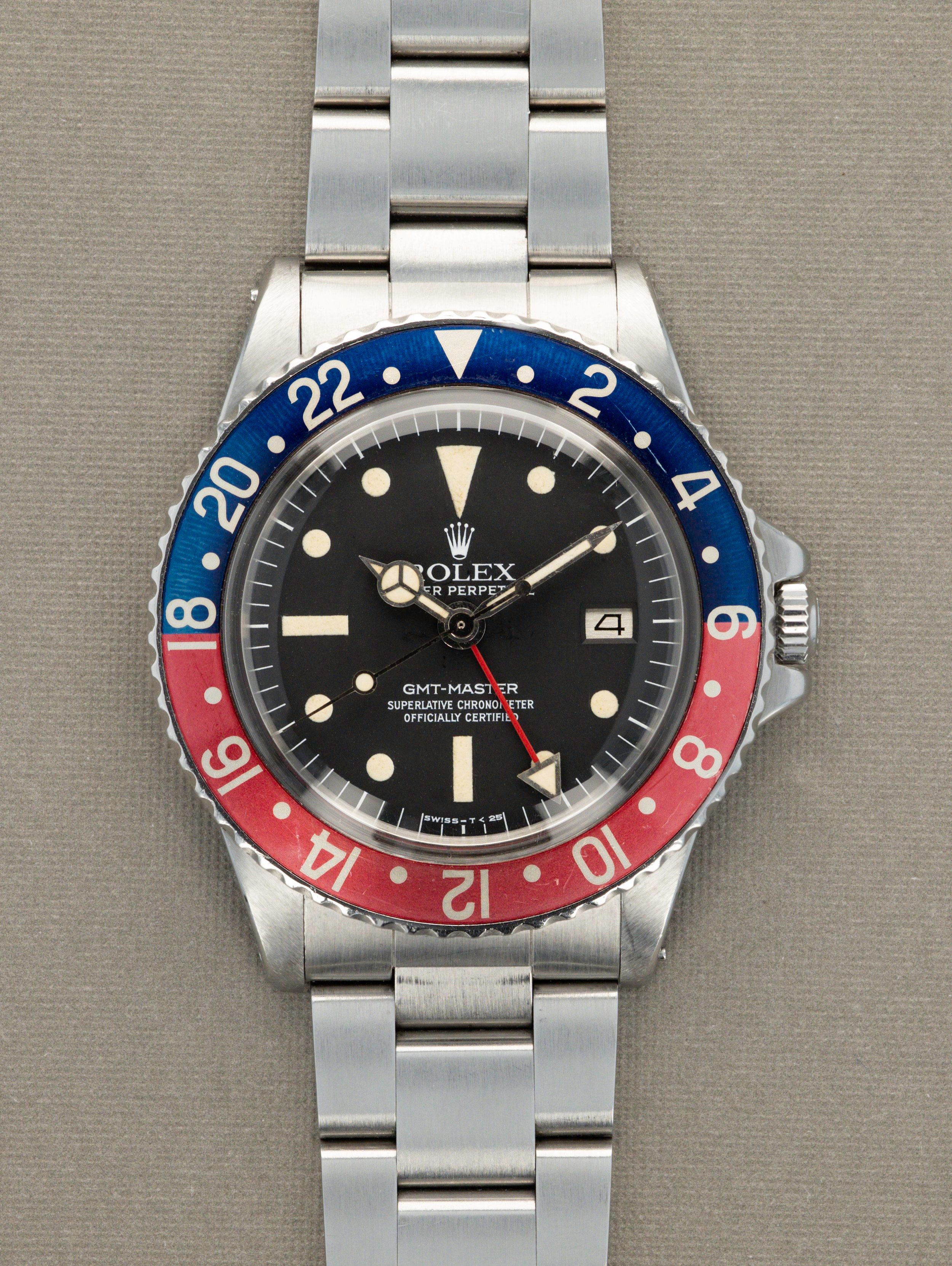 Rolex GMT-Master Ref. 1675 Mk. 3 Radial
