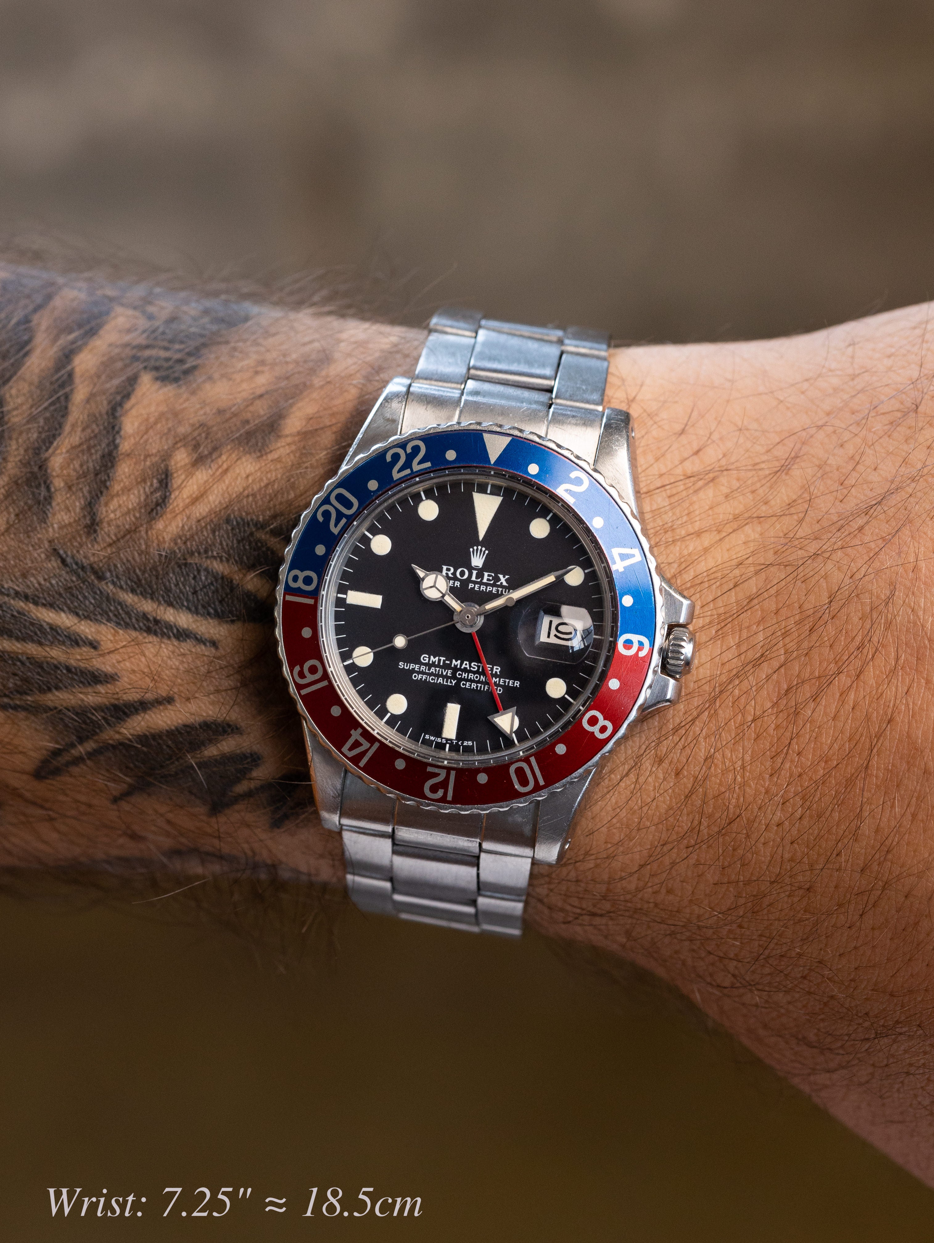 Rolex GMT-Master Ref. 1675 - 'Pepsi MK2' Full Set