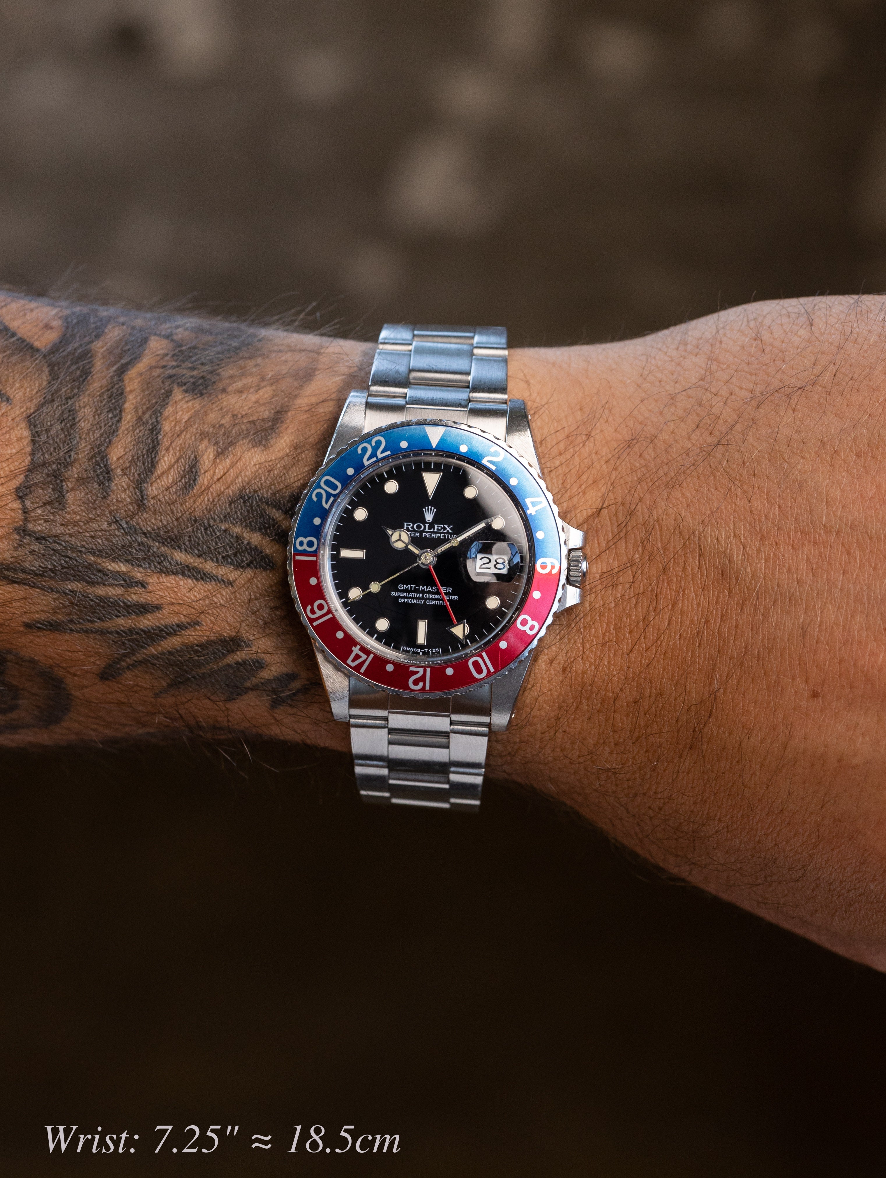 Rolex GMT-Master Ref. 16750 'Pepsi' - Gloss 'Spider' Dial Unpolished w/ Box & Papers