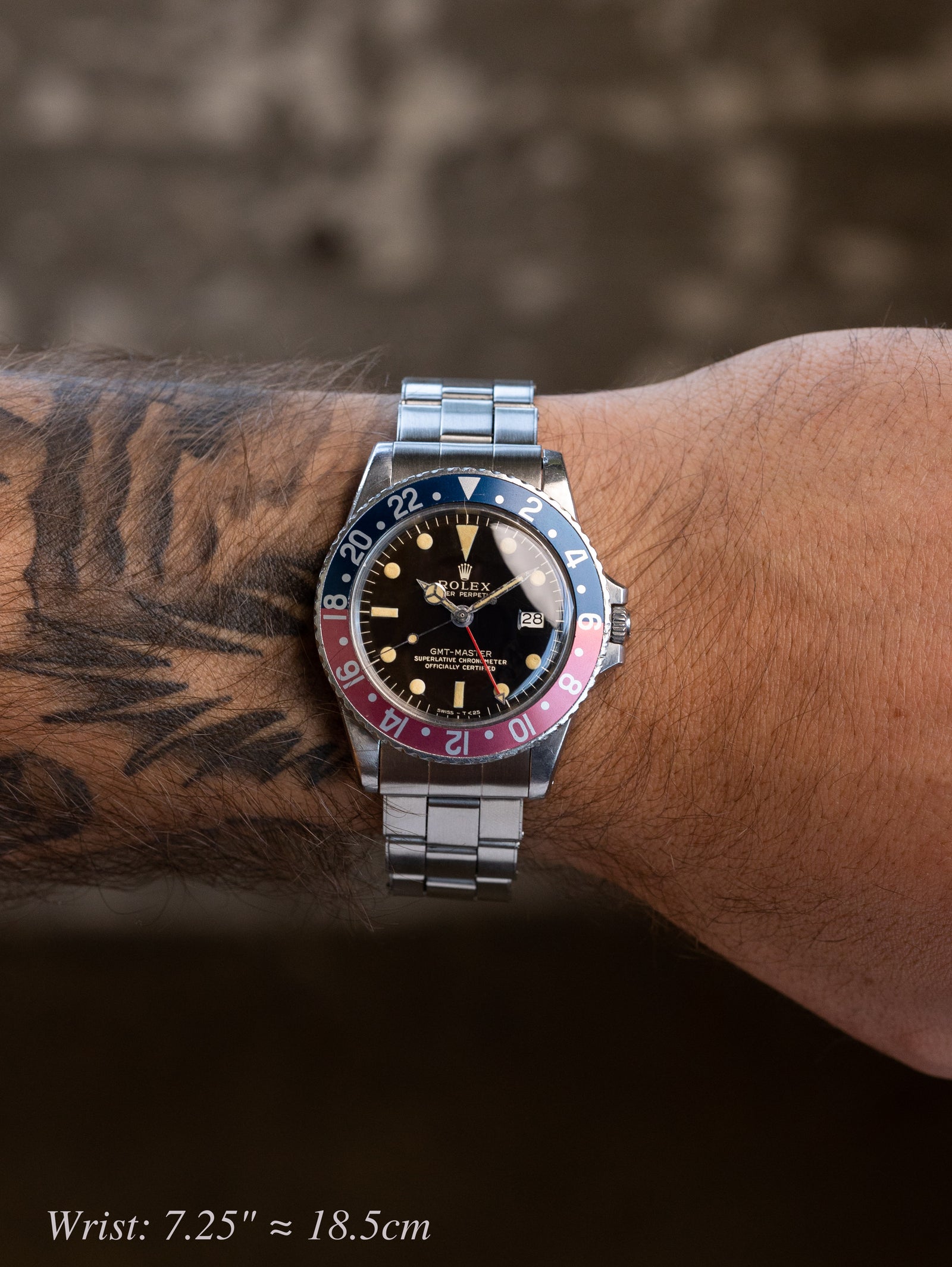 Rolex GMT-Master Ref. 1675 - Tropical 'Gilt' Dial Unpolished