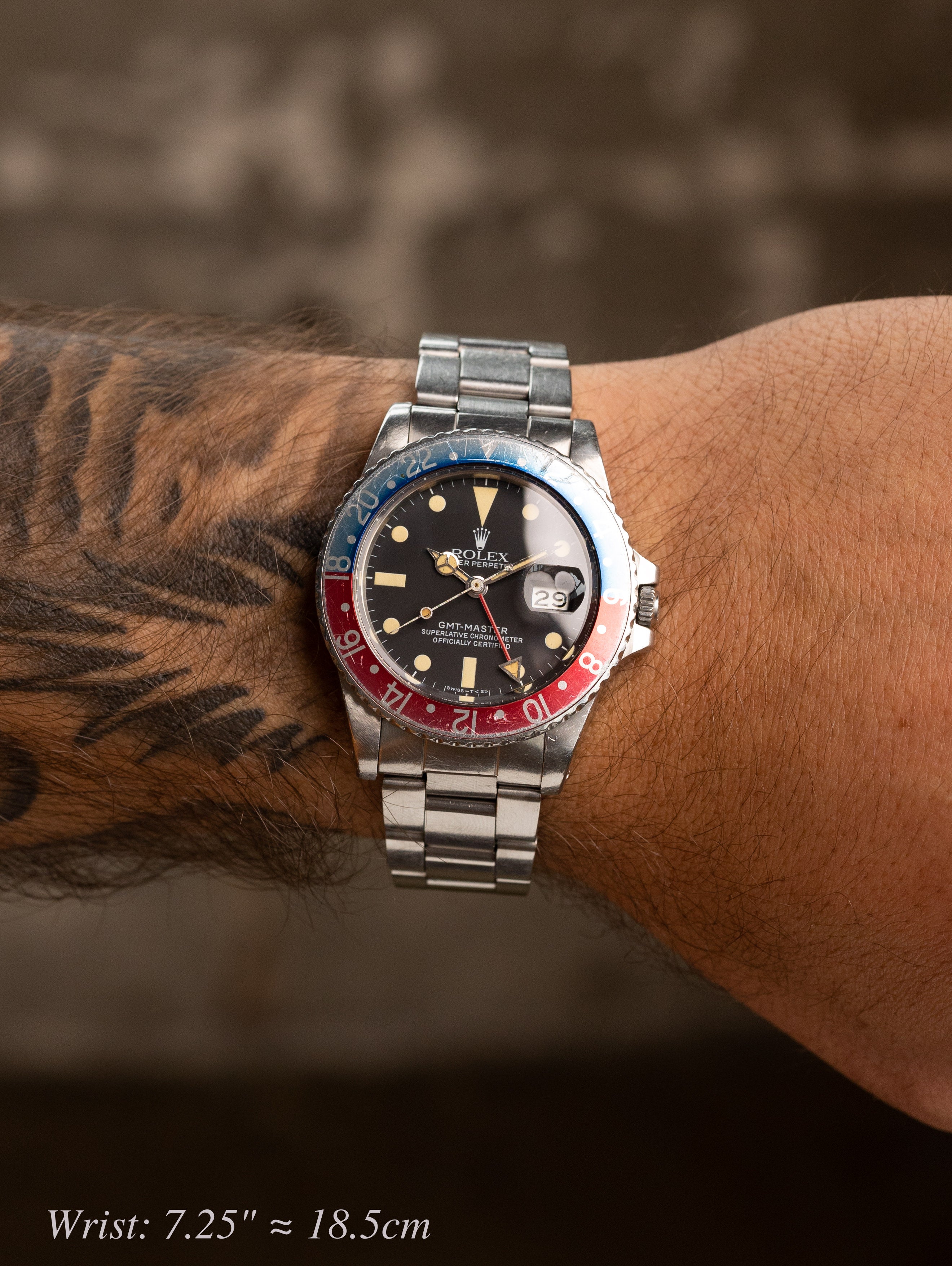 Rolex GMT-Master Ref. 16750 'Pepsi' - Transitional Matte Dial