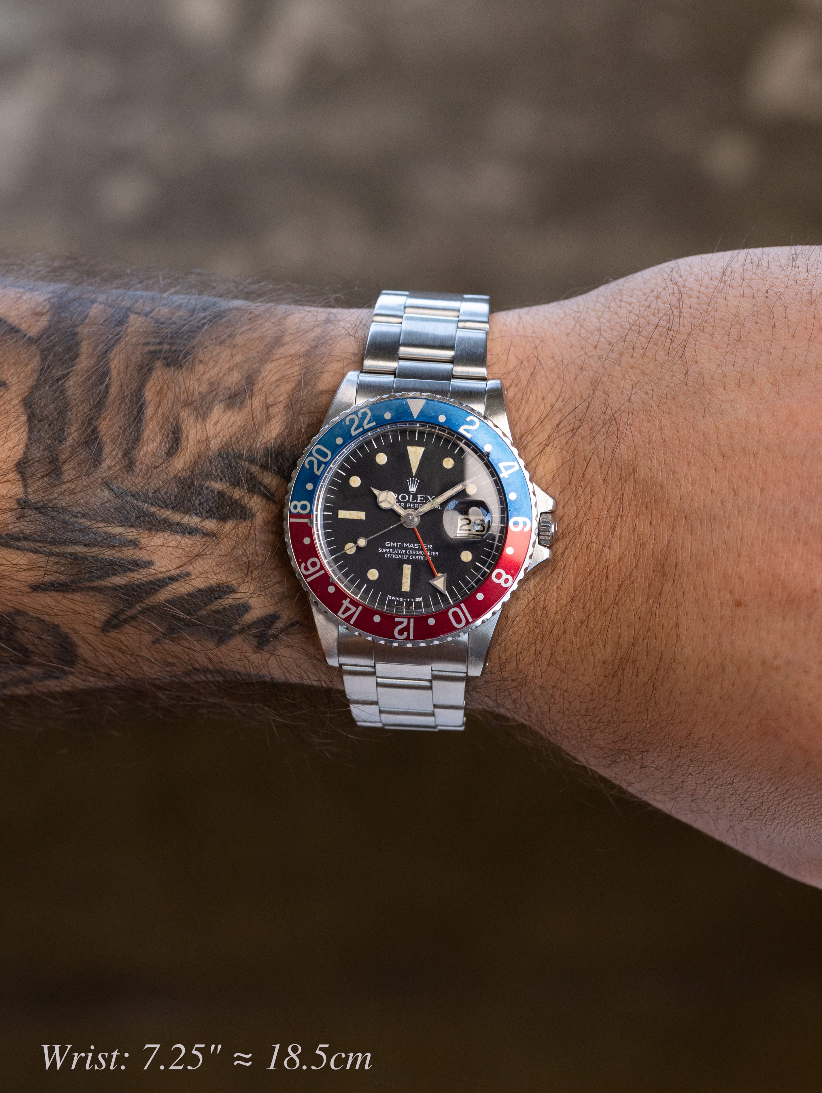 Rolex GMT-Master Ref. 1675 - 'MK3 Radial' Dial