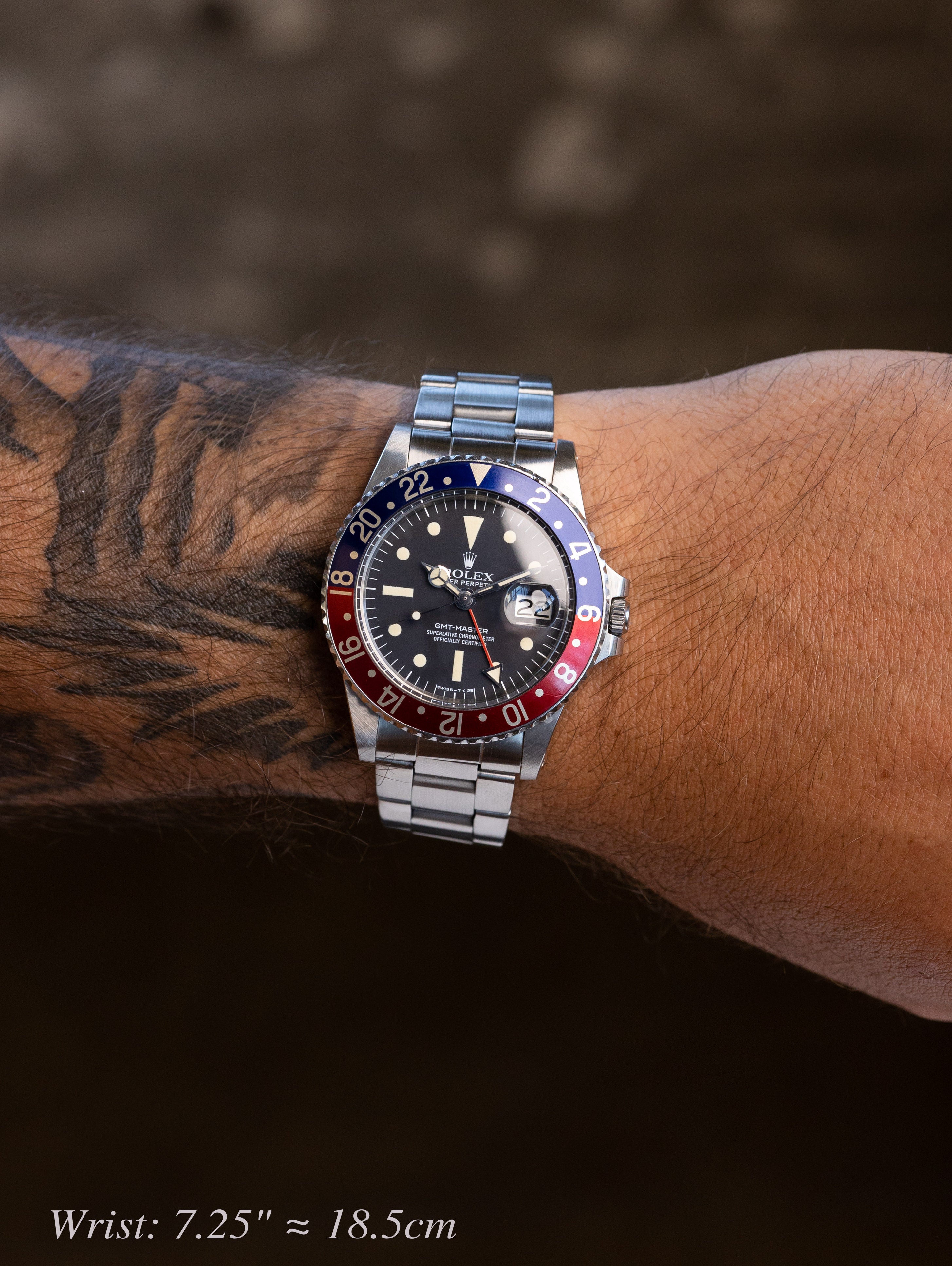 Rolex GMT-Master Ref. 1675 - 'MK3 Radial' Dial