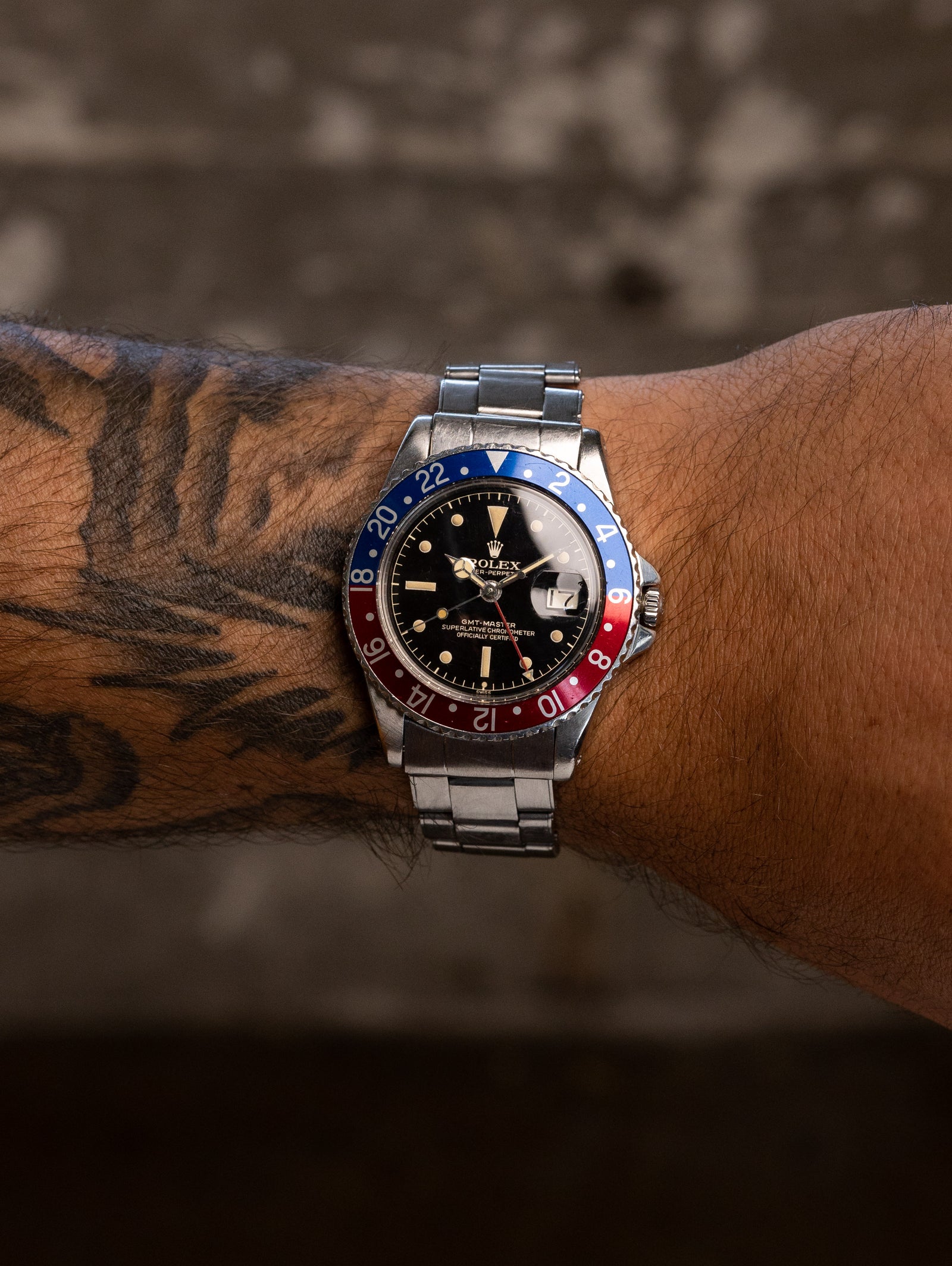 Rolex GMT-Master Ref. 1675 'PCG' - Gilt 'Chapter Ring' Dial