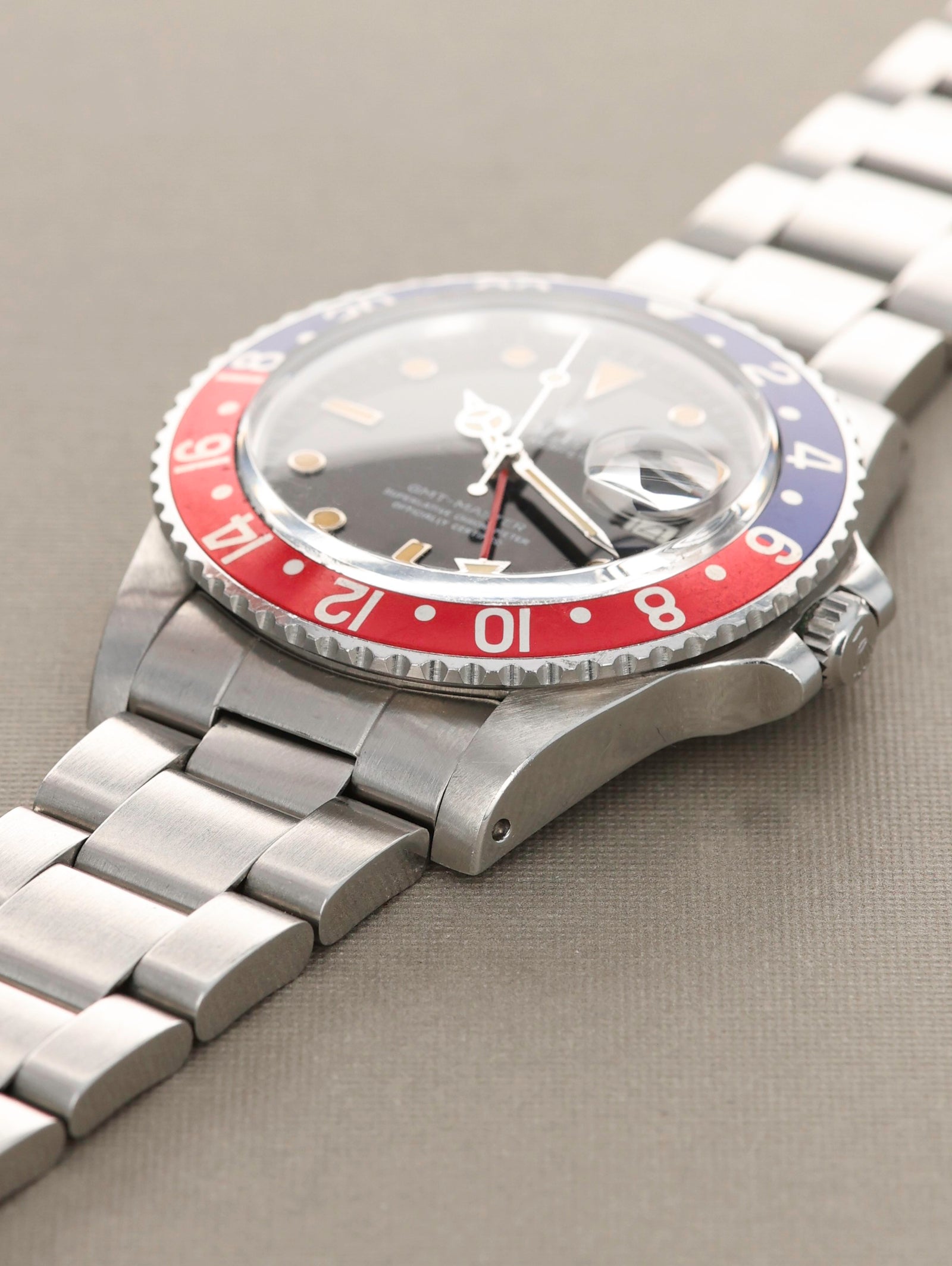 Rolex GMT-Master Ref. 16750 Pumpkin Unpolished