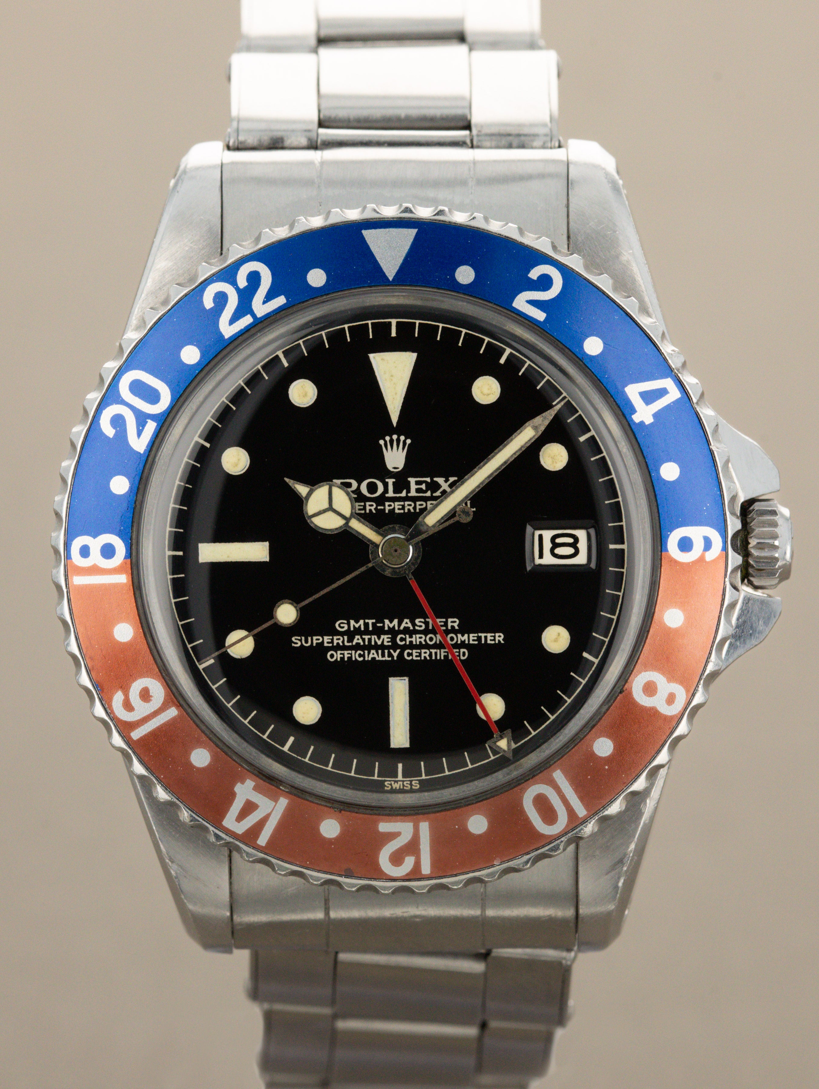 Rolex GMT-Master Ref. 1675 'PCG' - Gilt 'Chapter Ring' Dial