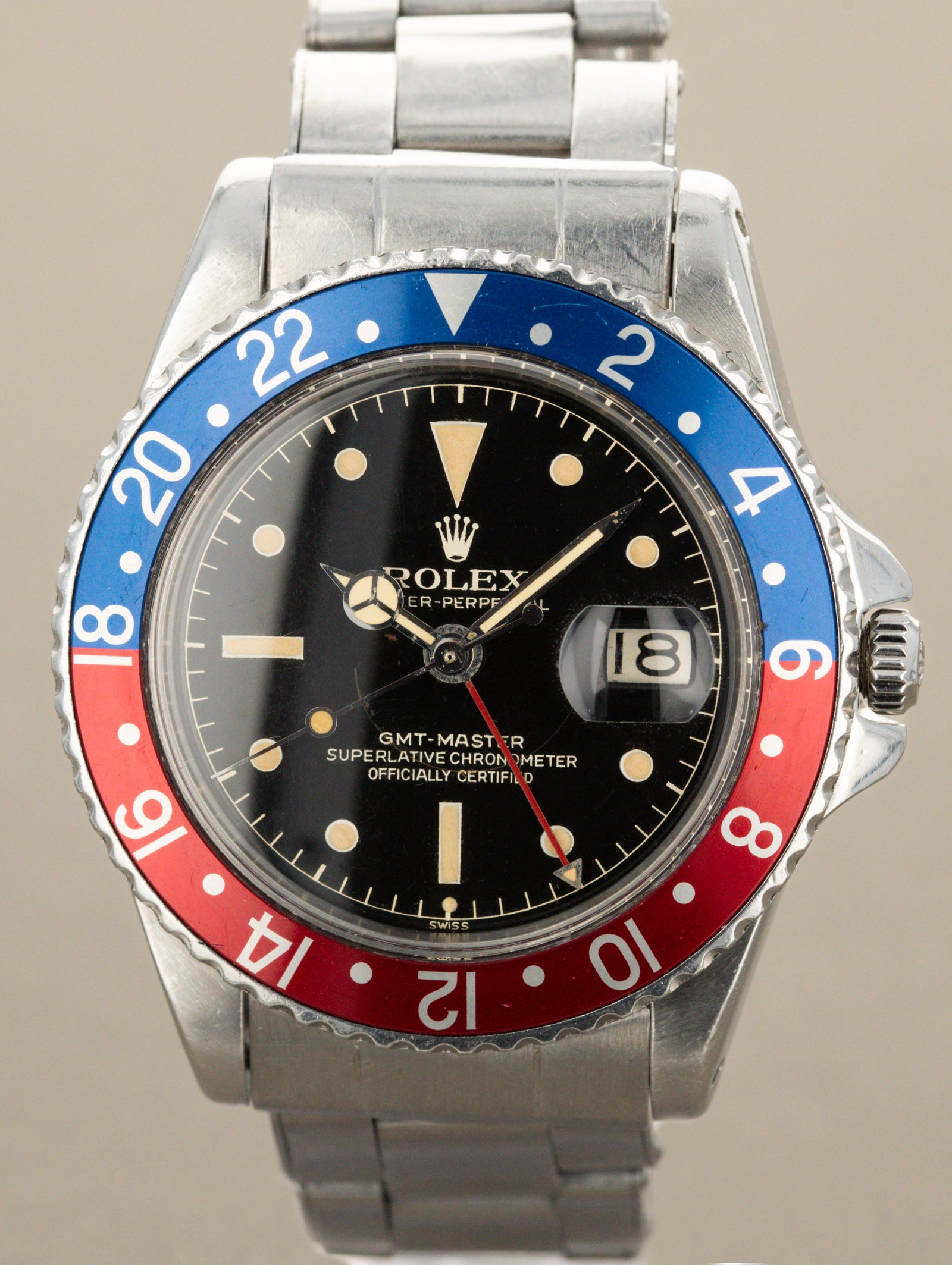 Rolex GMT-Master Ref. 1675 'PCG' - Gilt 'Chapter Ring' Dial