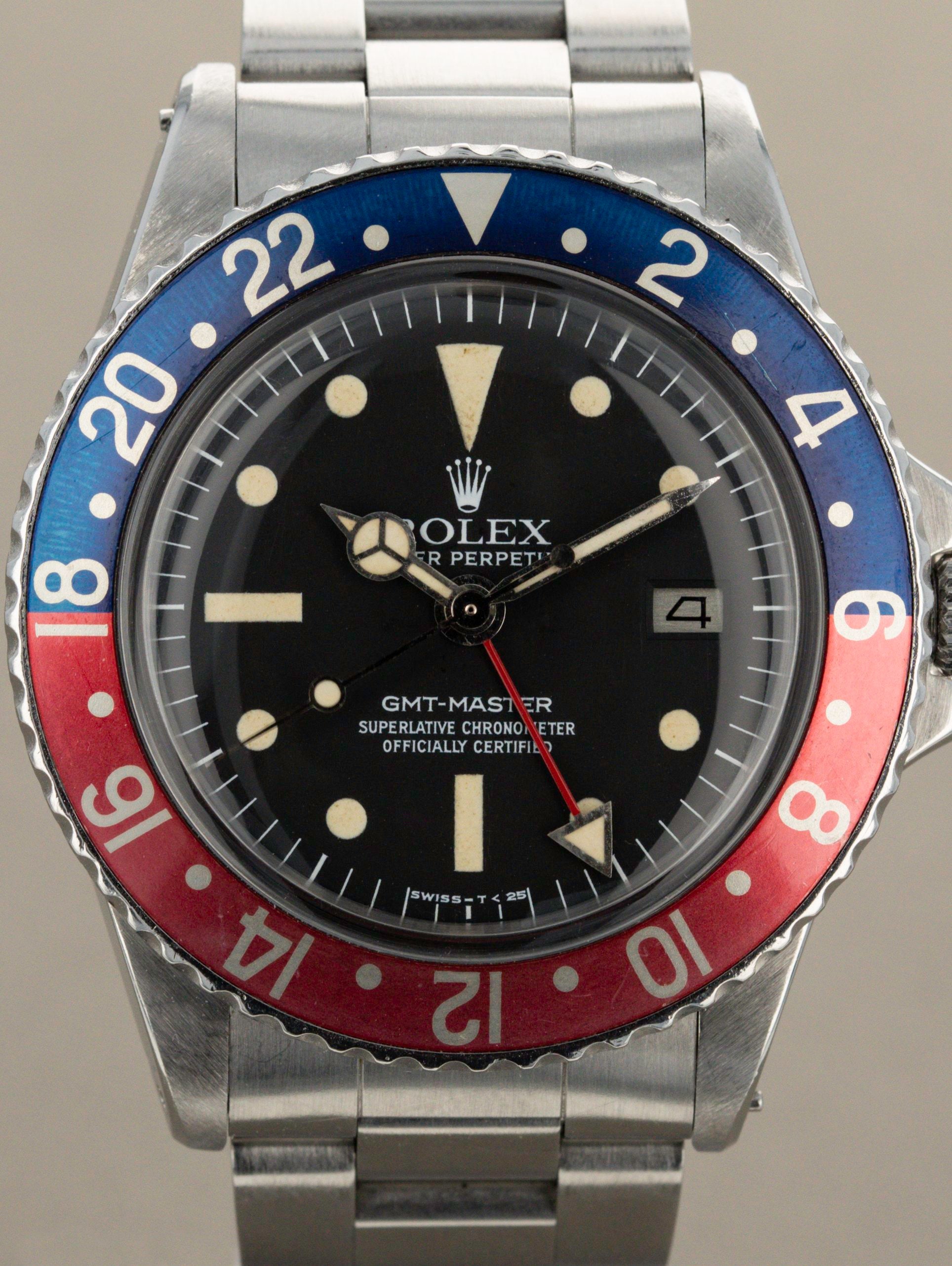Rolex GMT-Master Ref. 1675 Mk. 3 Radial