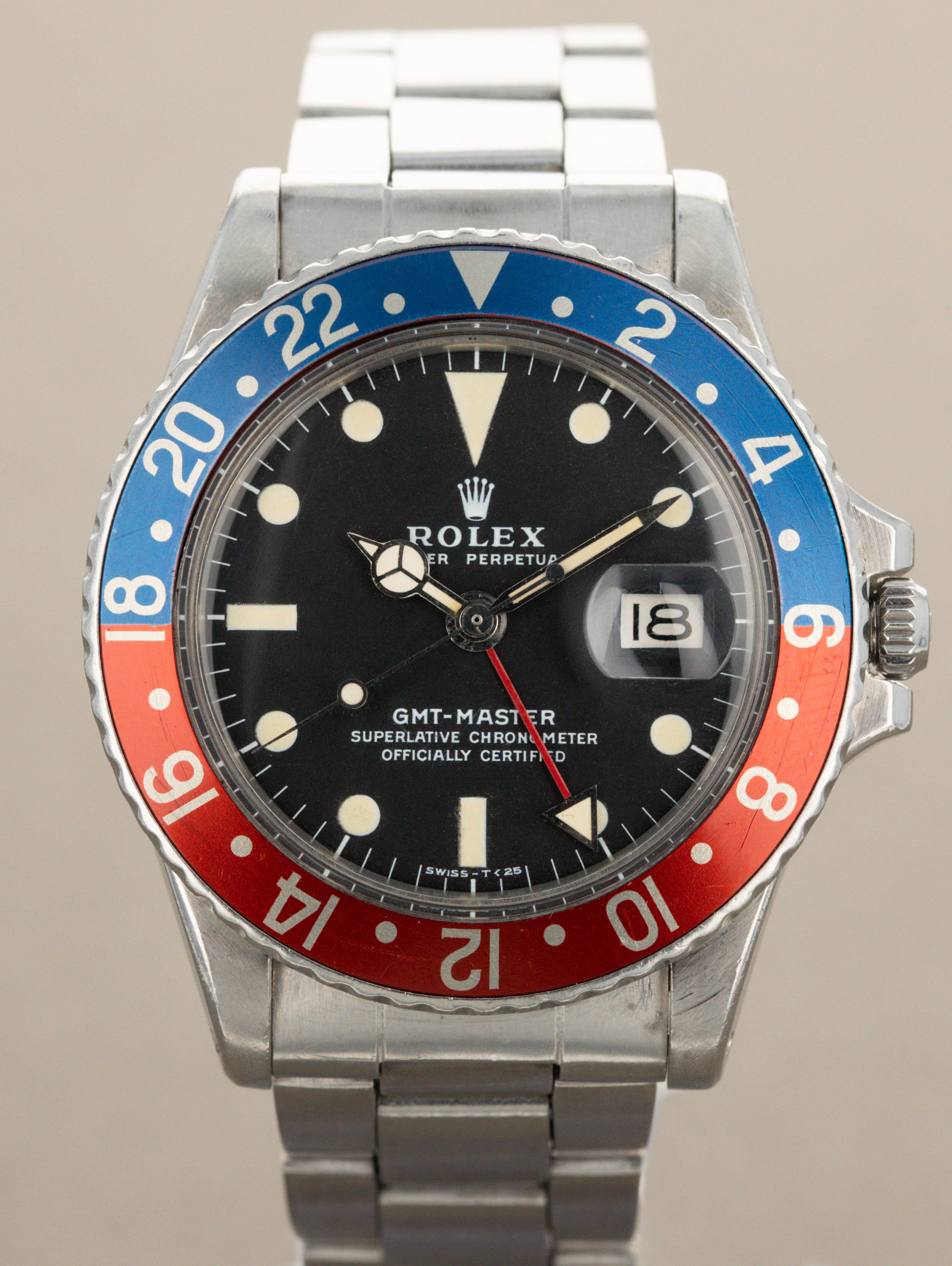 Rolex GMT-Master Ref. 1675 - 'Pepsi MK2' Full Set