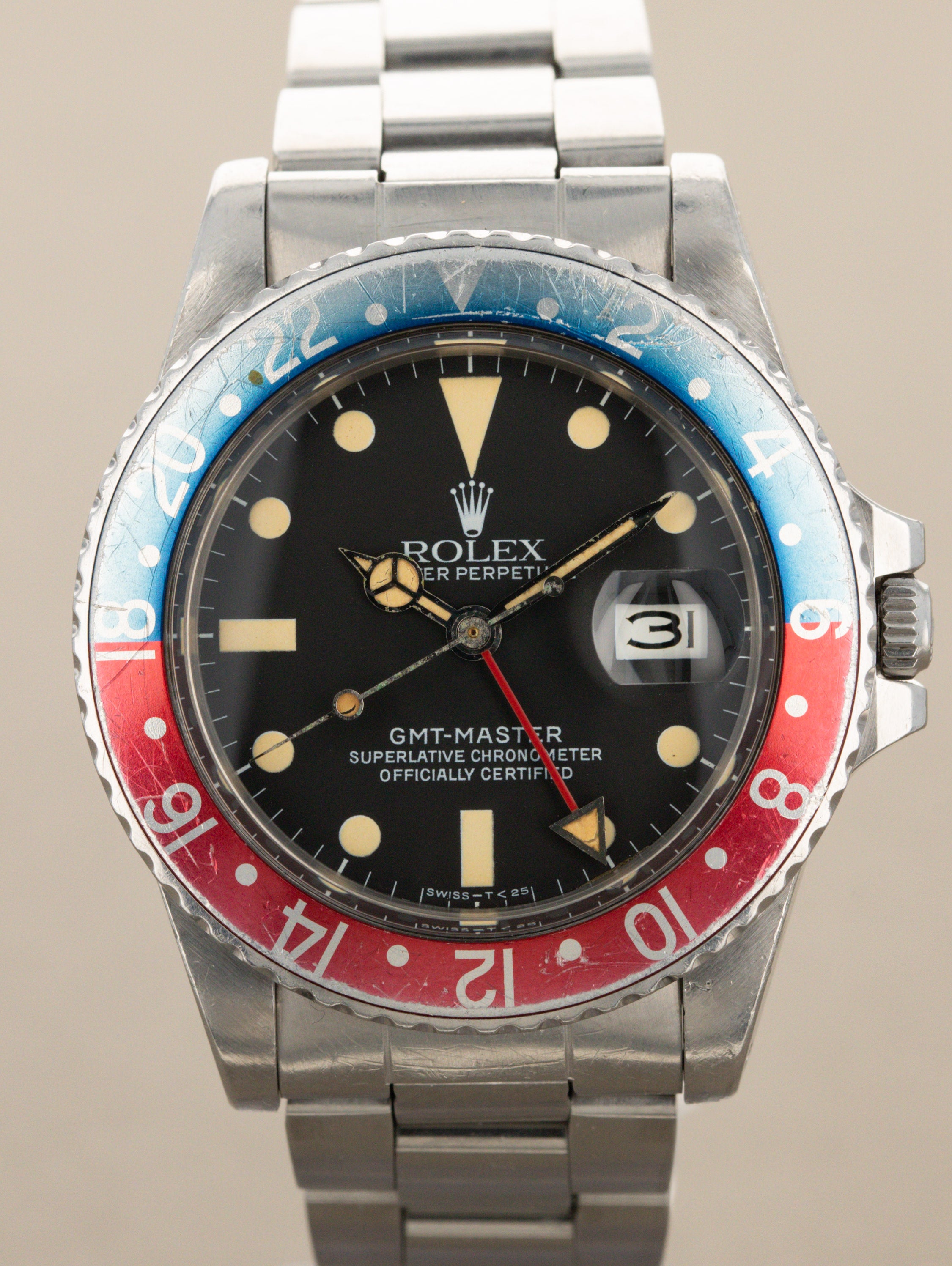 Rolex GMT-Master Ref. 16750 'Pepsi' - Transitional Matte Dial