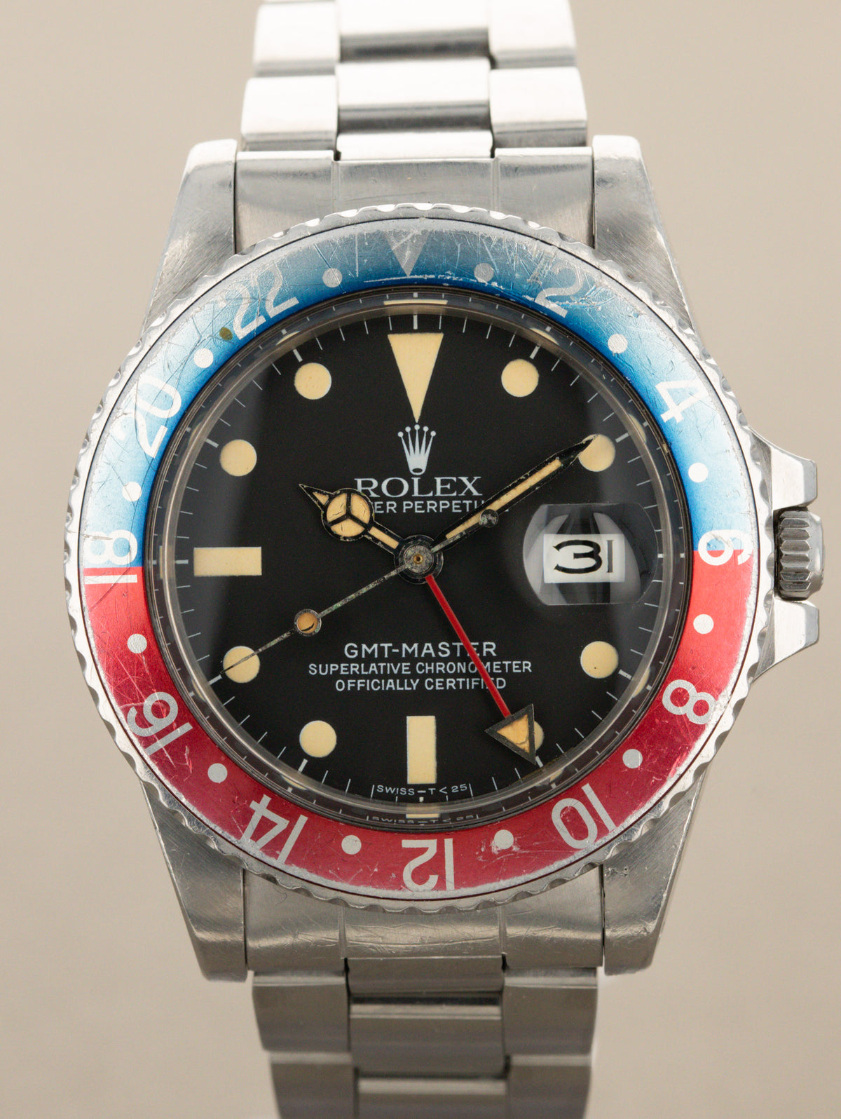 Rolex GMT-Master Ref. 16750 'Pepsi' - Transitional Matte Dial