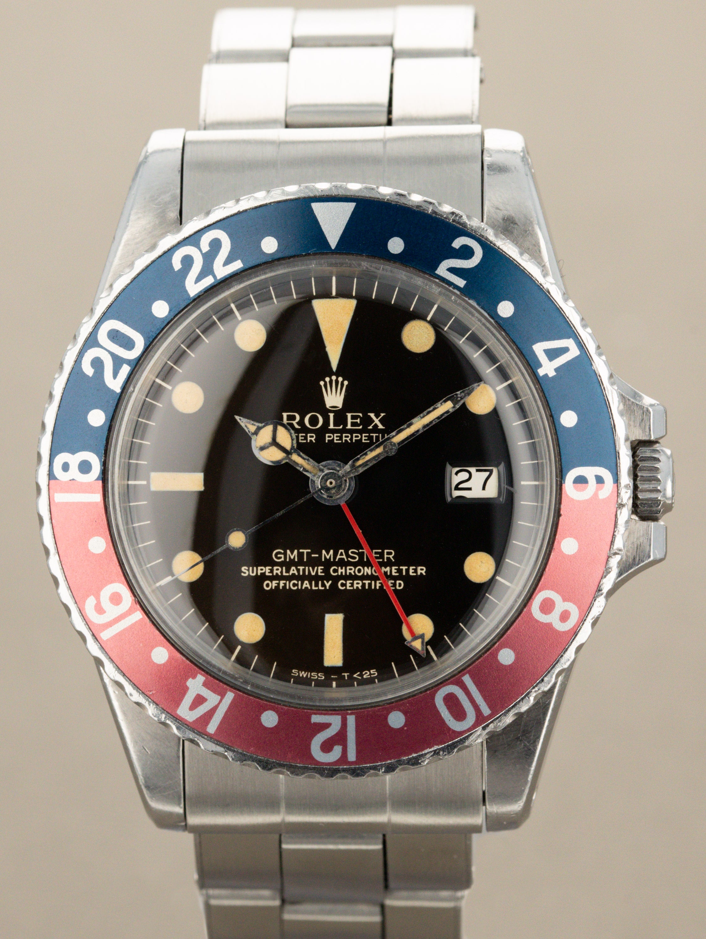 Rolex GMT-Master Ref. 1675 - Tropical 'Gilt' Dial Unpolished