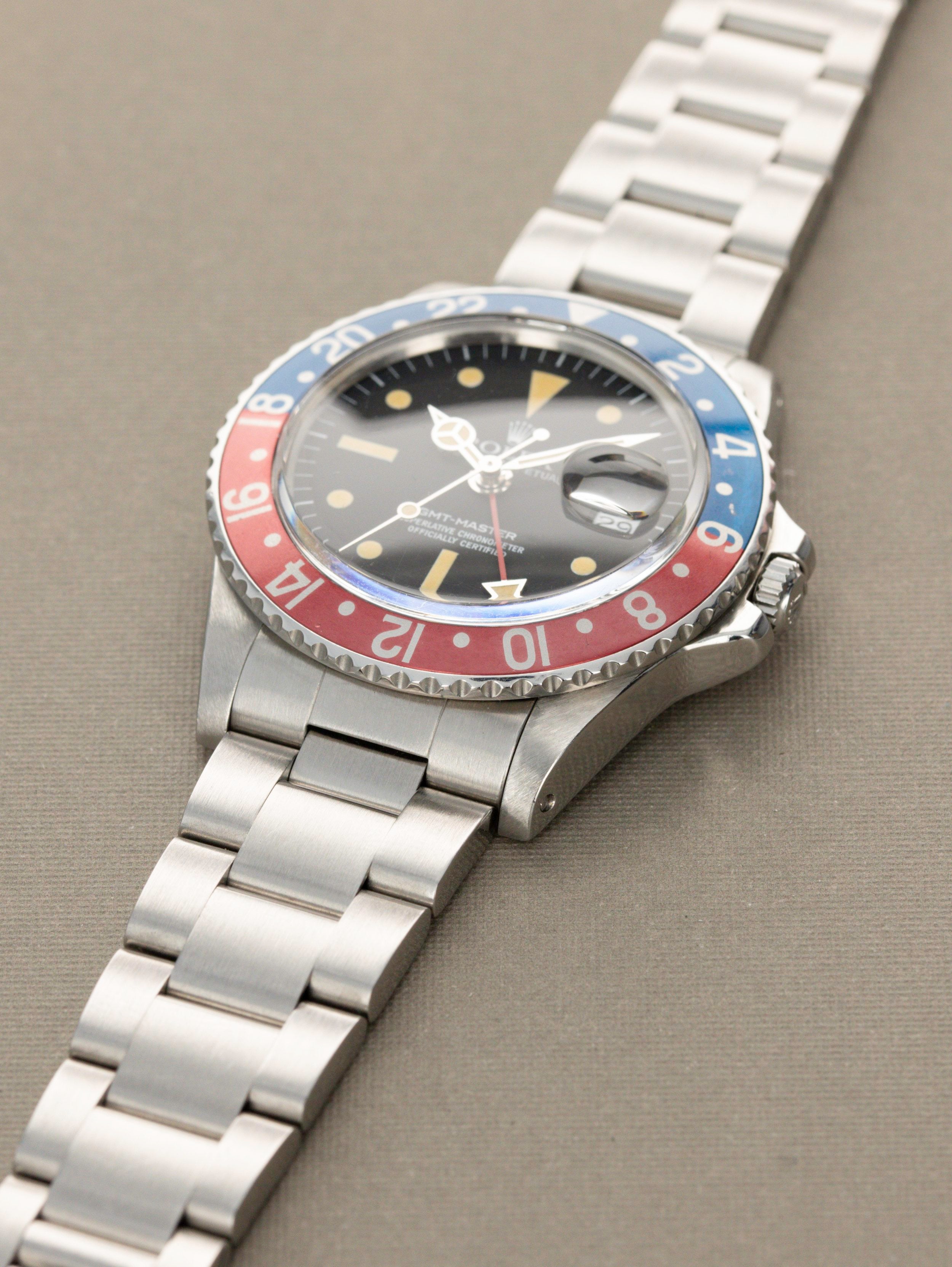 Rolex GMT-Master Ref. 1675 Mk. 3 Radial W/ Papers