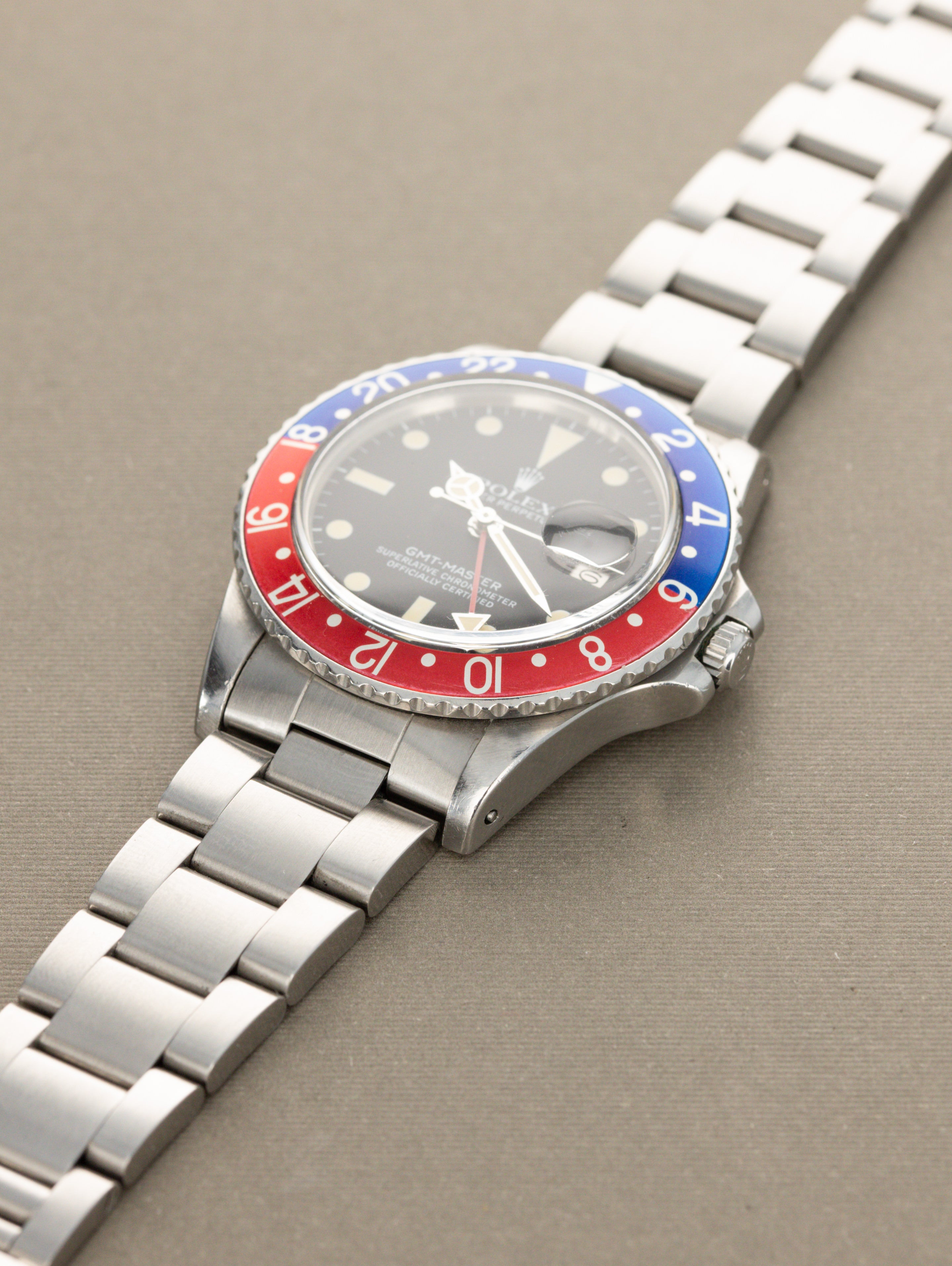 Rolex GMT-Master Ref. 16750 'Pepsi' - Transitional Matte Dial Unpolished