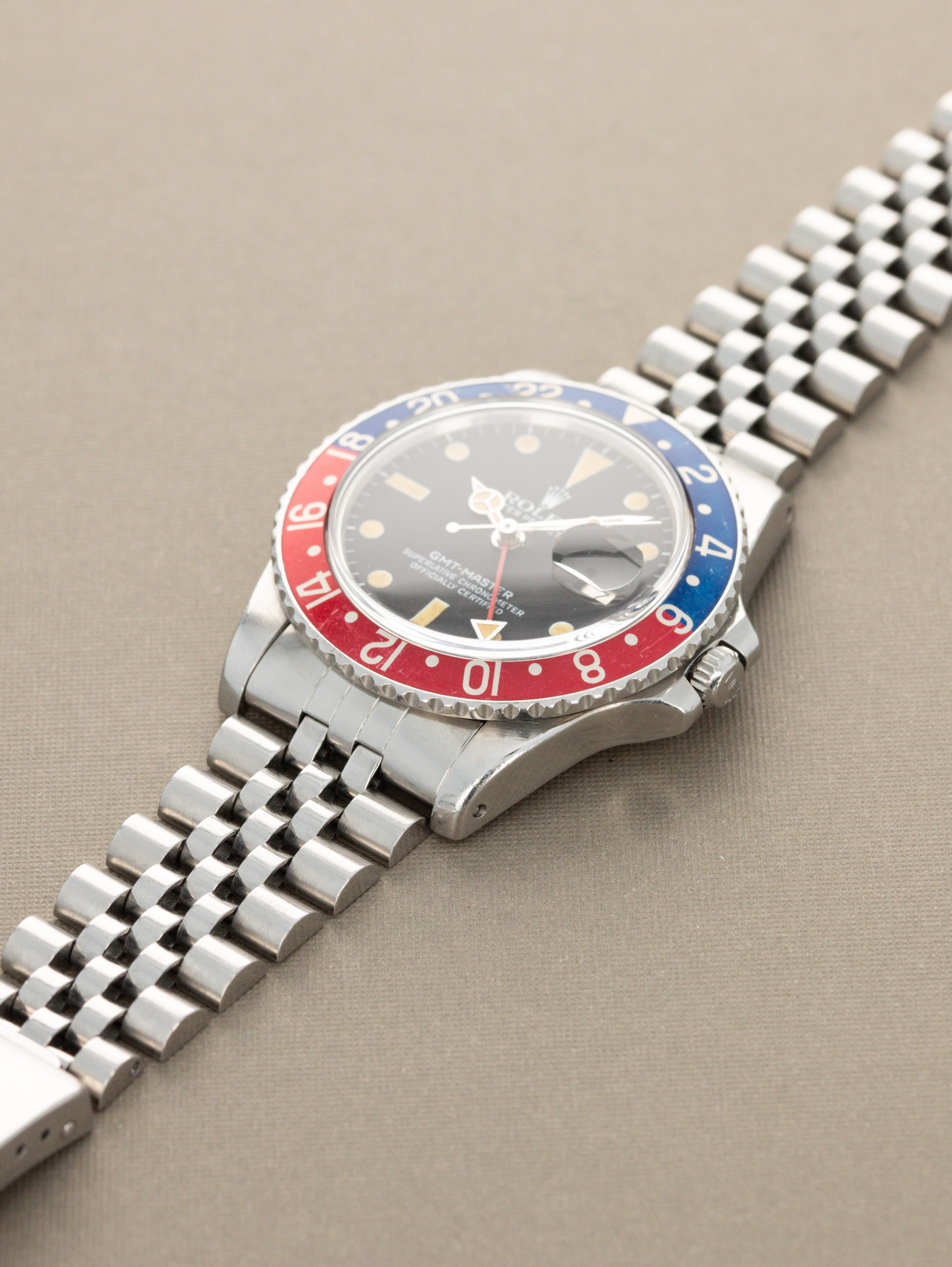 Rolex GMT-Master Ref. 16750 'Pepsi' - Transitional Matte Dial Unpolished