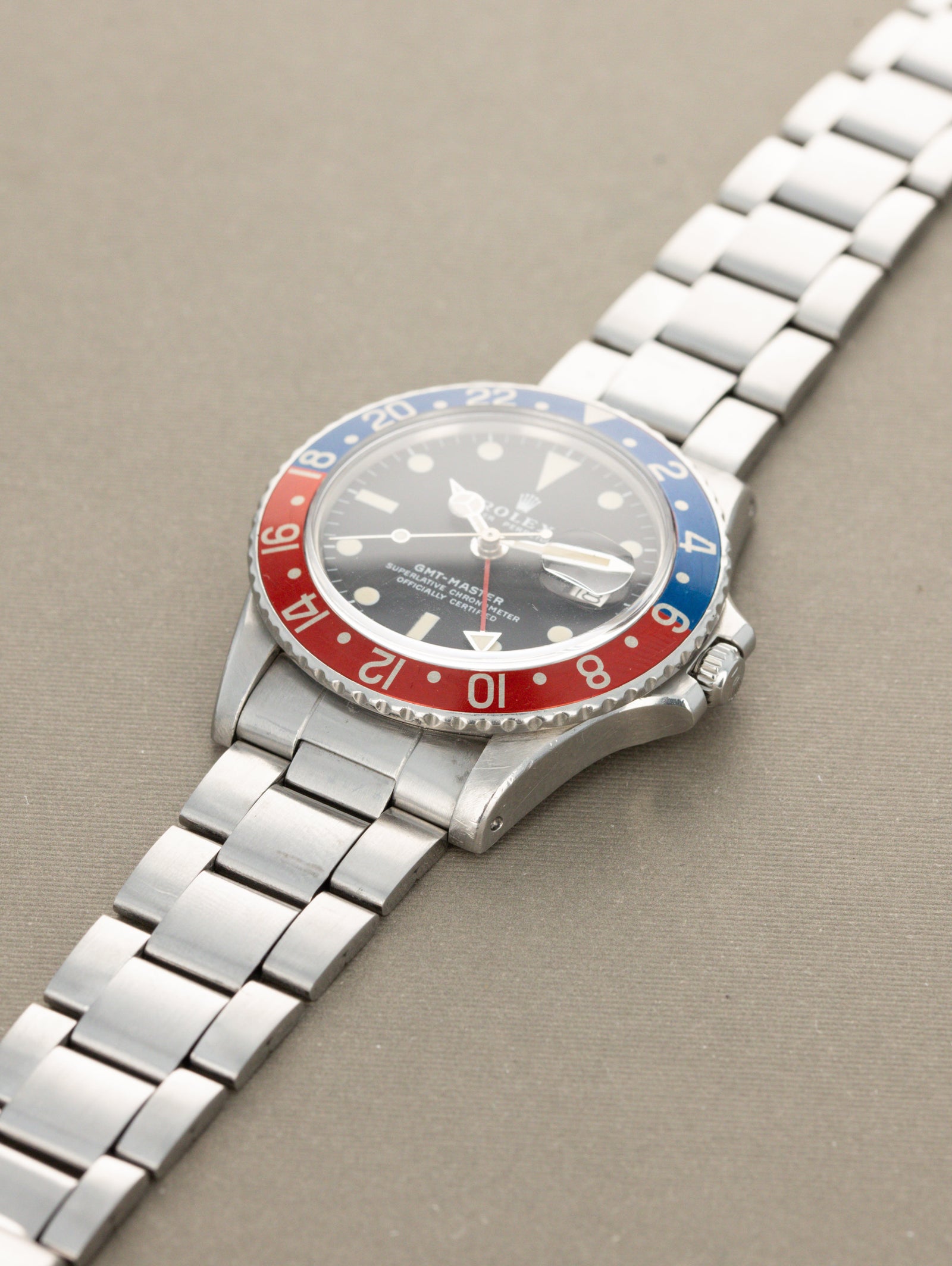 Rolex GMT-Master Ref. 1675 - 'Pepsi MK2' Full Set