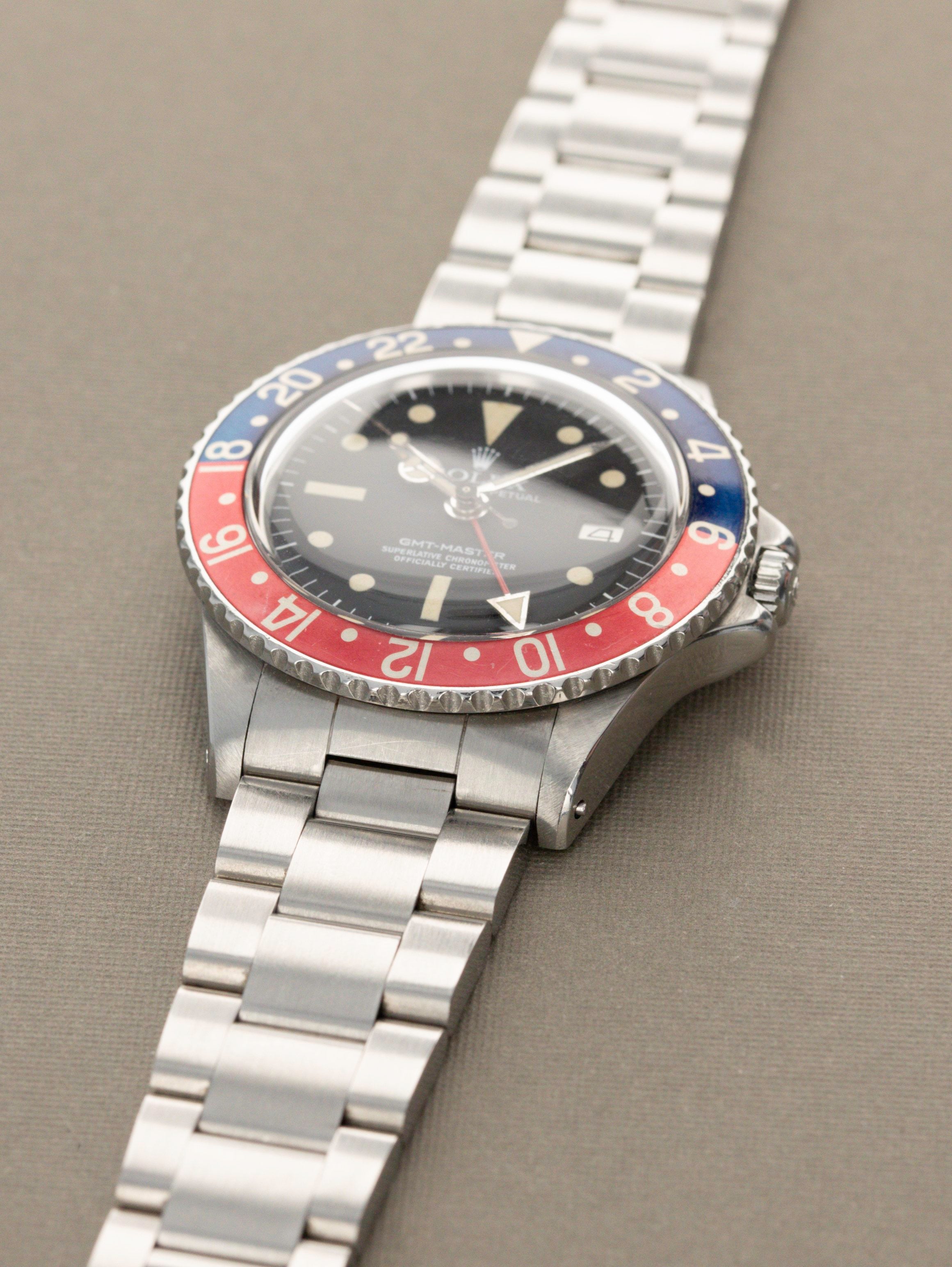 Rolex GMT-Master Ref. 1675 Mk. 3 Radial