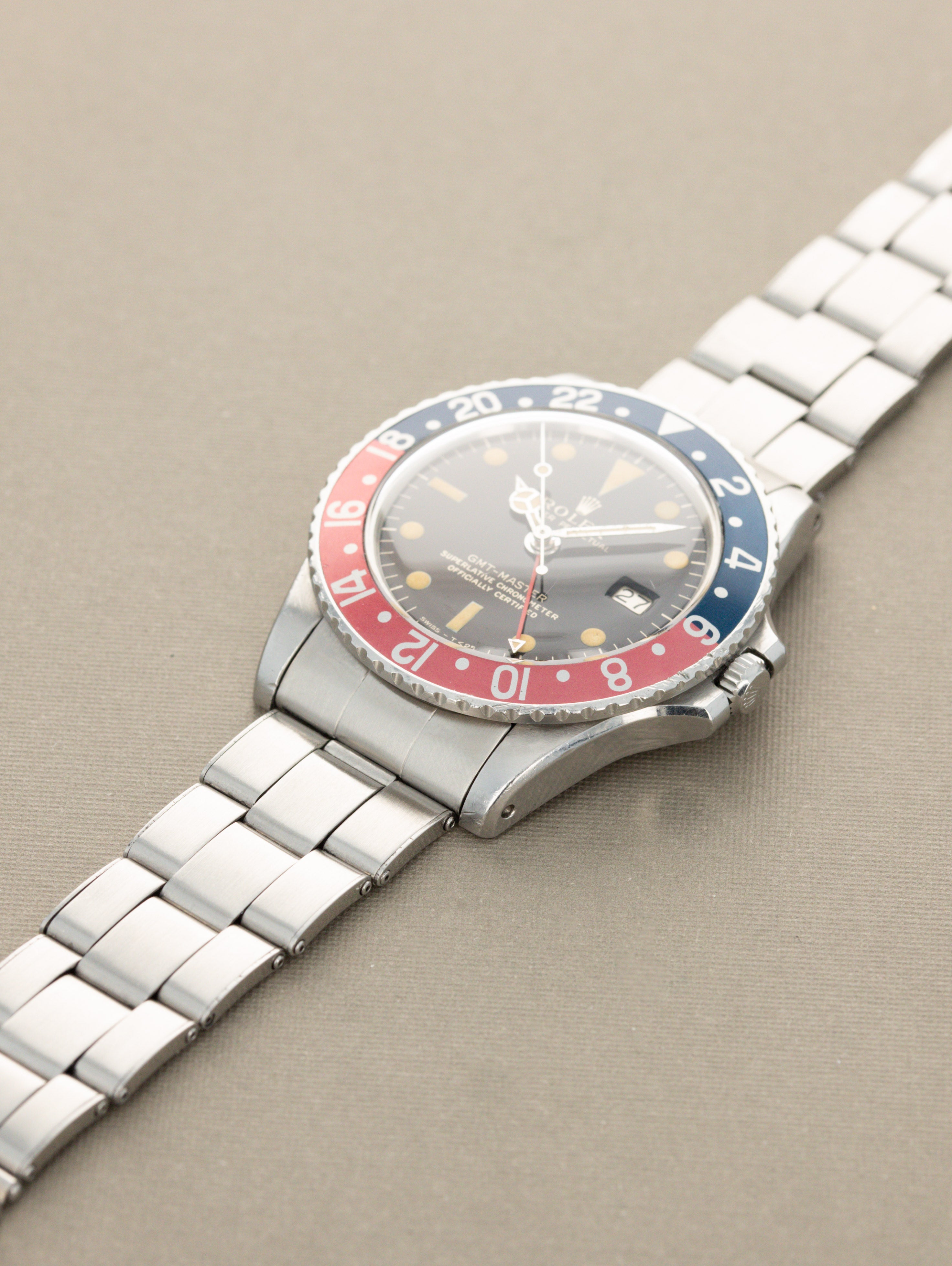 Rolex GMT-Master Ref. 1675 - Tropical 'Gilt' Dial Unpolished
