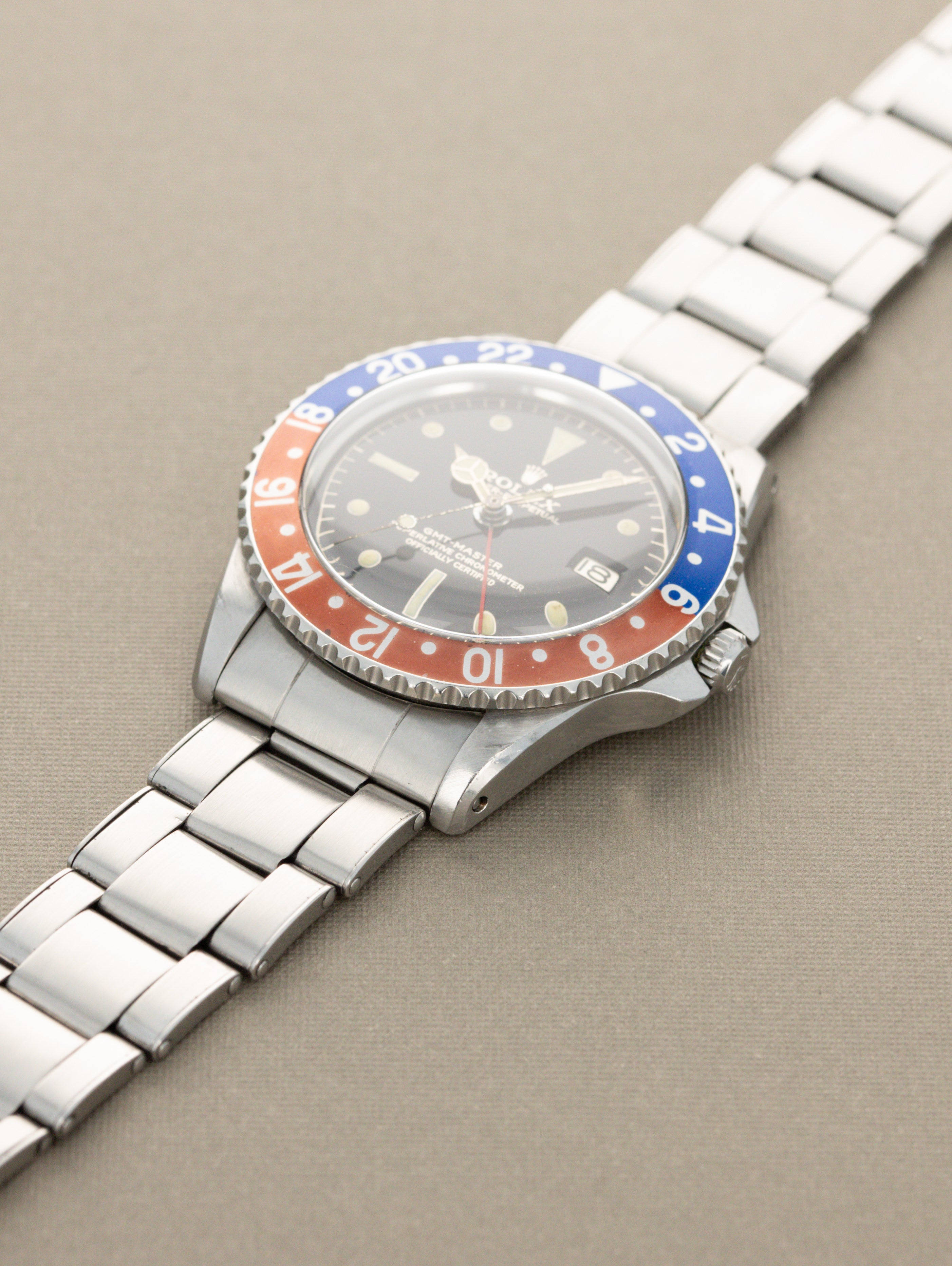 Rolex GMT-Master Ref. 1675 'PCG' - Gilt 'Chapter Ring' Dial