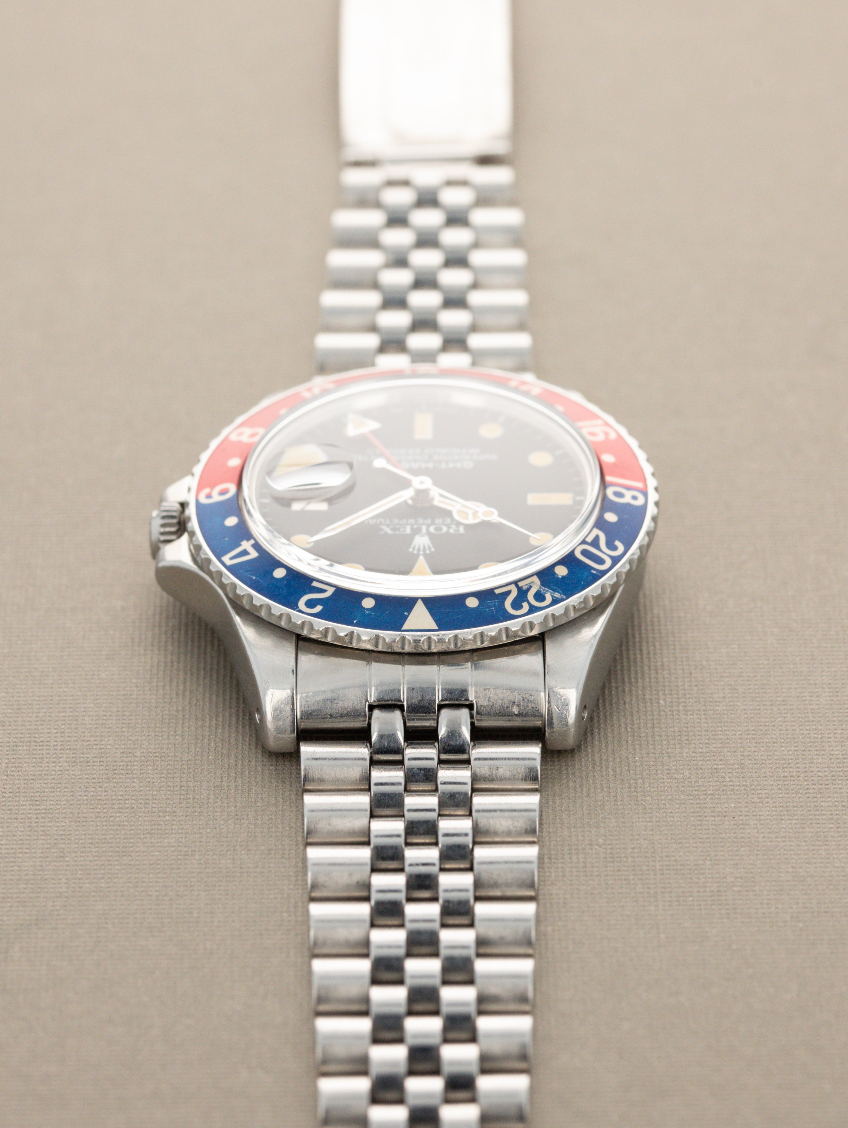 Rolex GMT-Master Ref. 16750 'Pepsi' - Transitional Matte Dial Unpolished