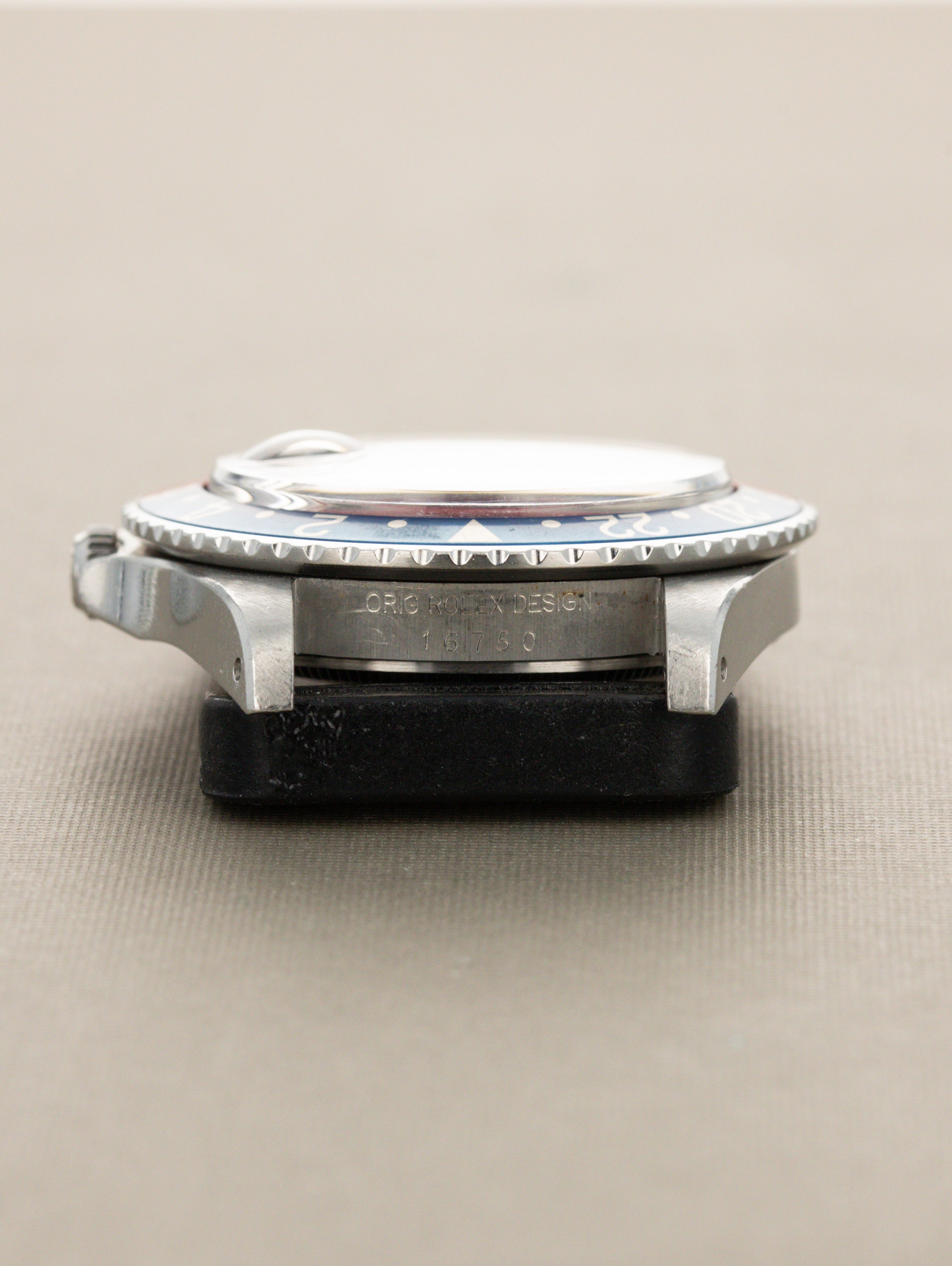 Rolex GMT-Master Ref. 16750 'Pepsi' - Gloss 'Spider' Dial Unpolished w/ Box & Papers