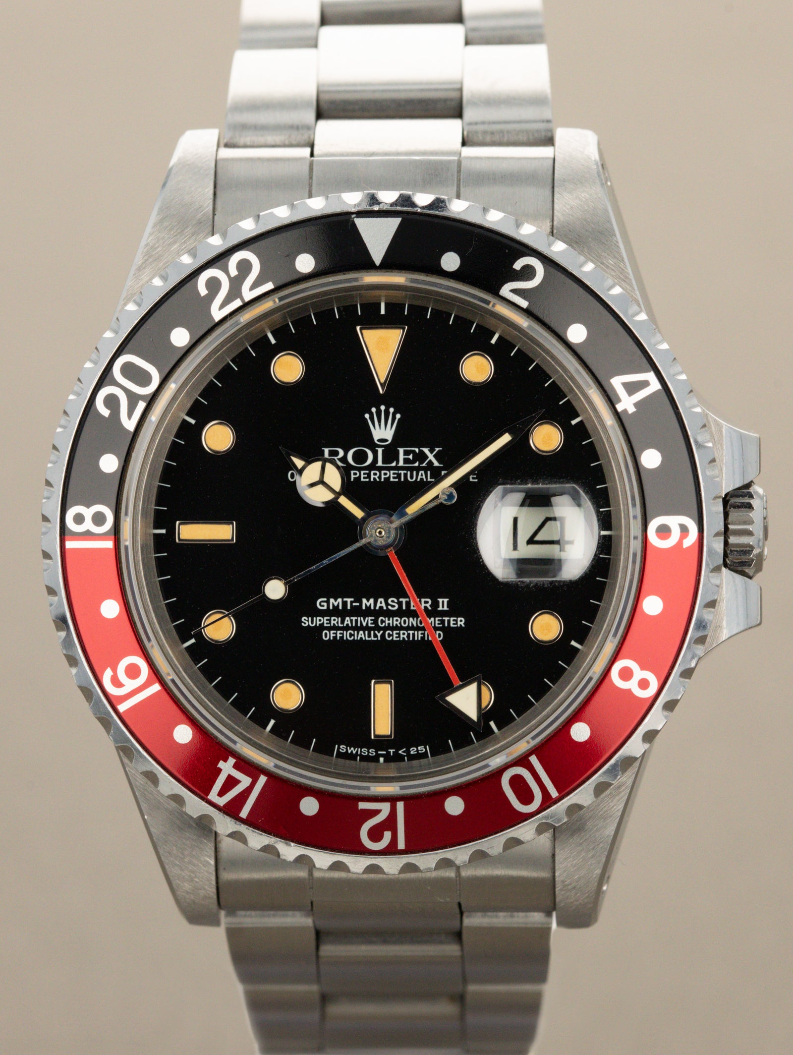 Rolex GMT-Master II Ref. 16760 - 'Sophia Loren' AKA 'Fat Lady' Unpolished