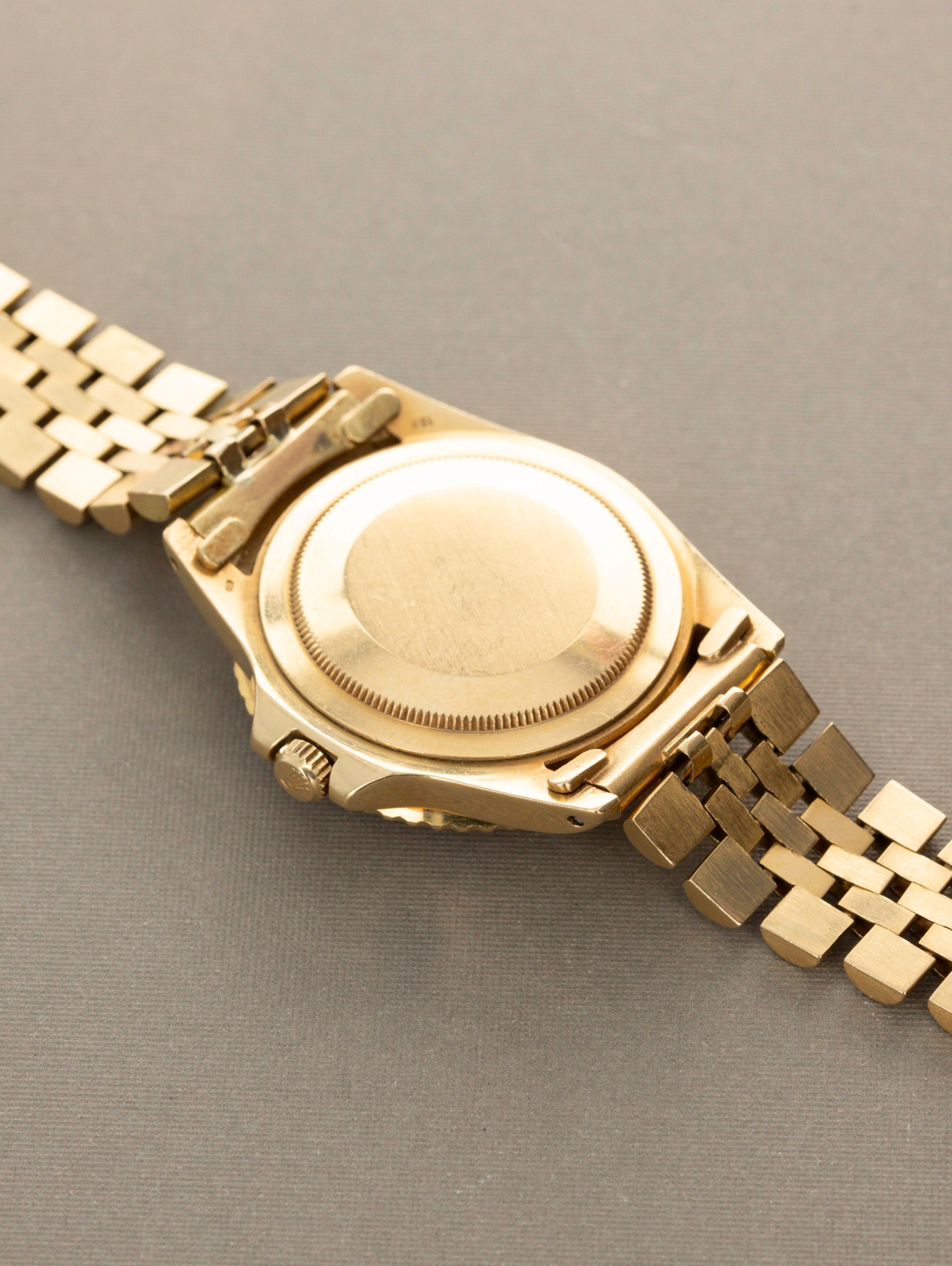 Rolex GMT-Master 1675-8 - Full Set, Solid Gold Nipple Dial