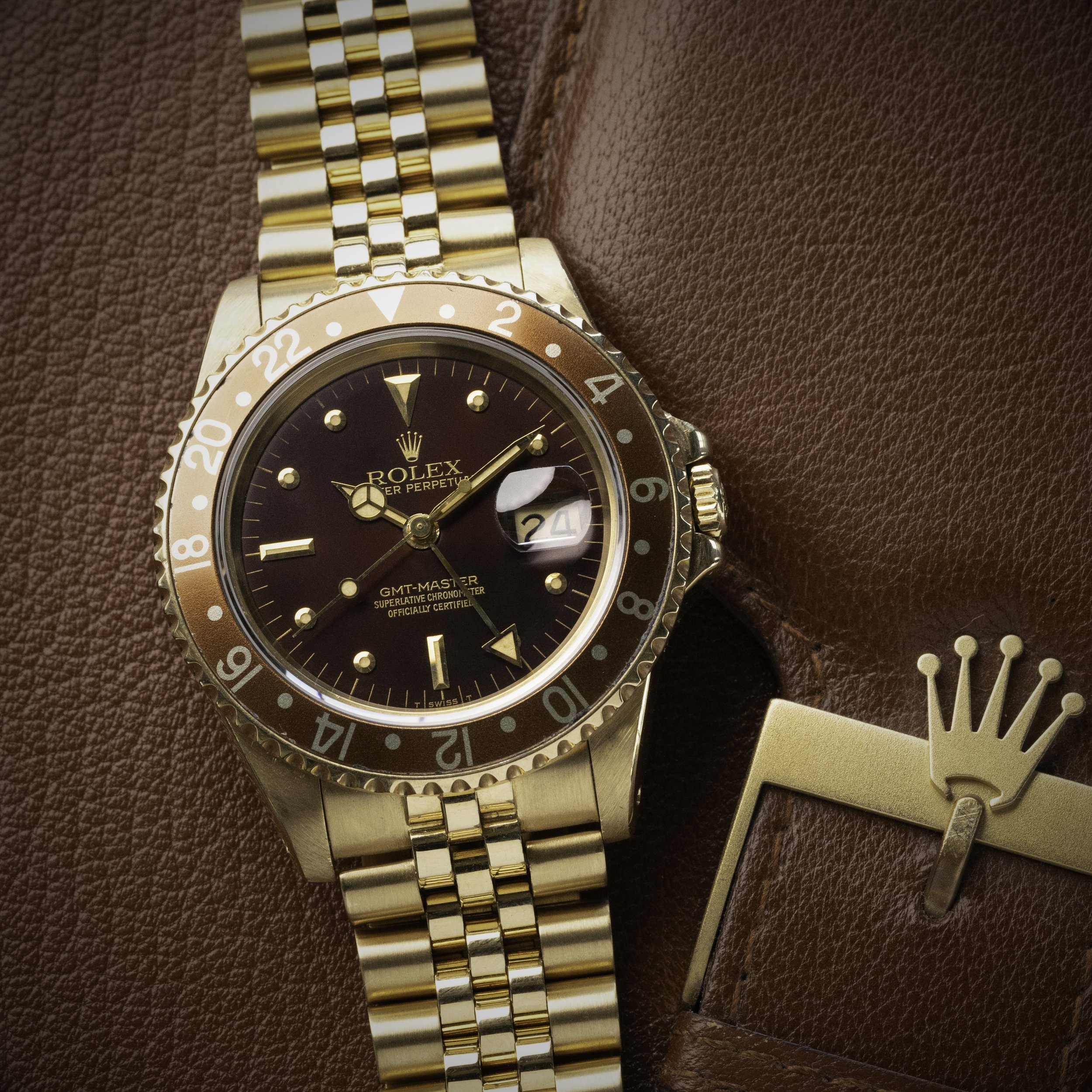 Rolex GMT-Master Ref. 16758 Oxblood Full Set