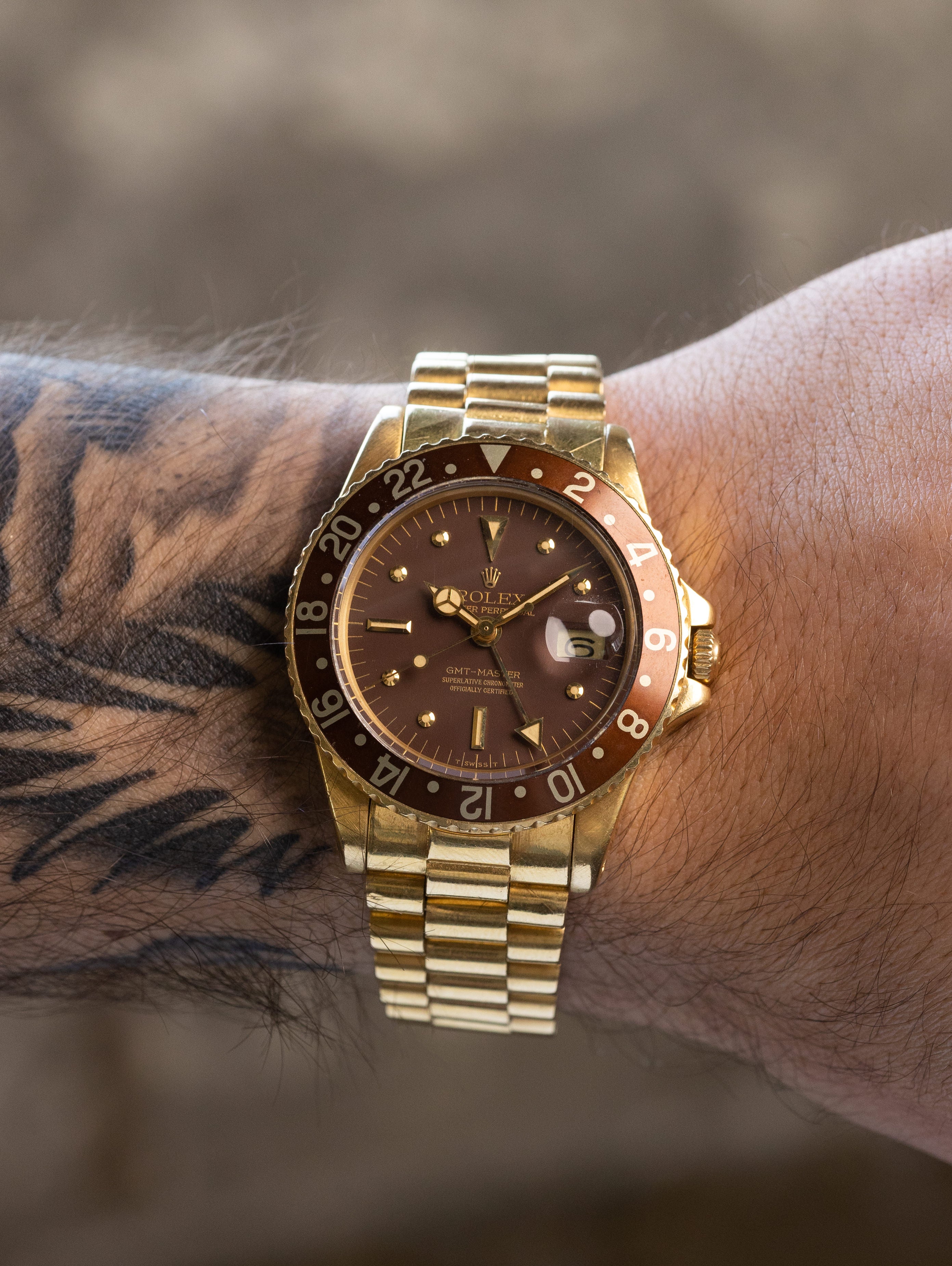 Rolex GMT-Master Ref. 1675/8 - 'Root Beer Nipple' Dial