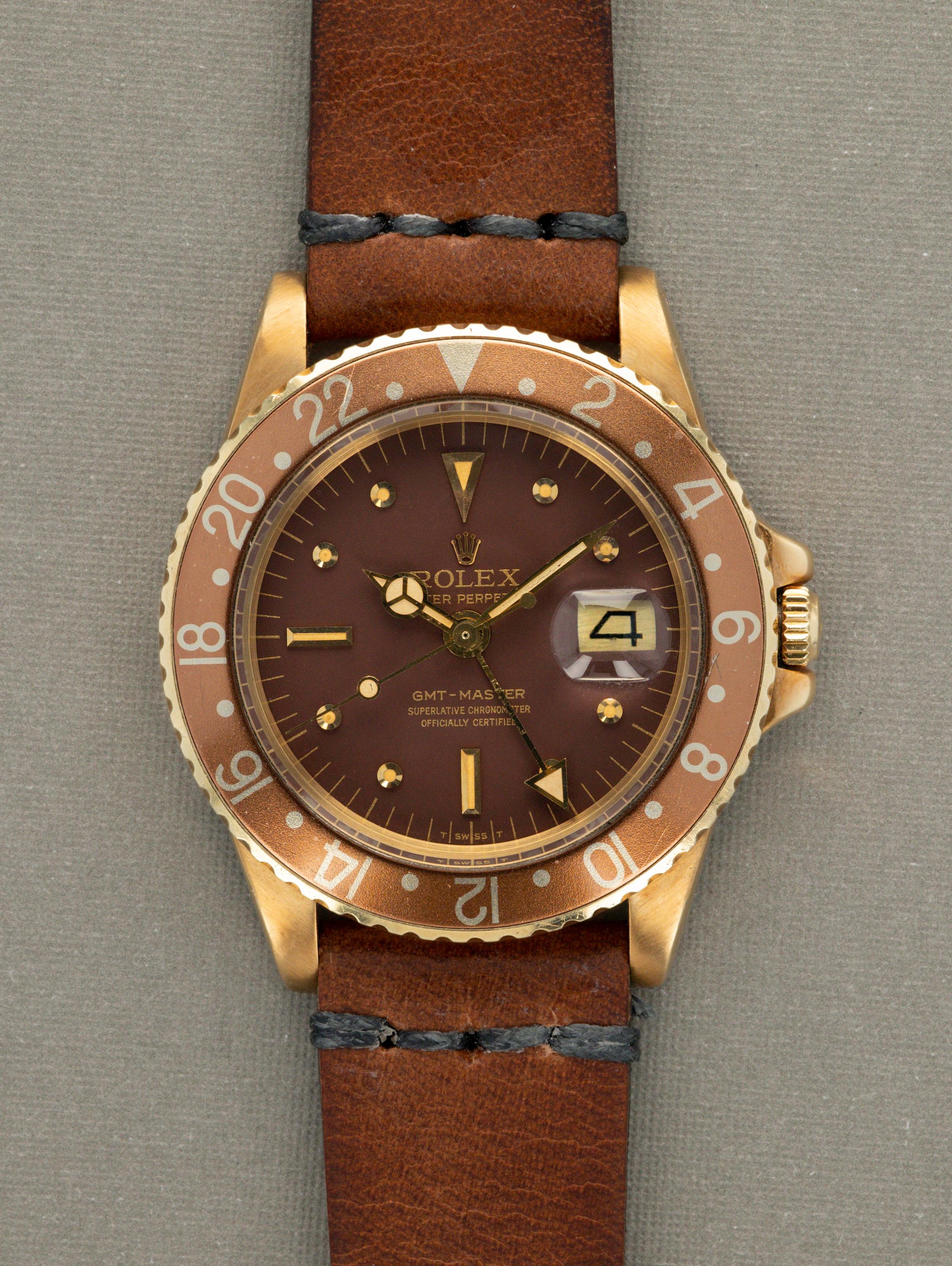 Rolex GMT-Master Ref. 1675 - Gold Root Beer