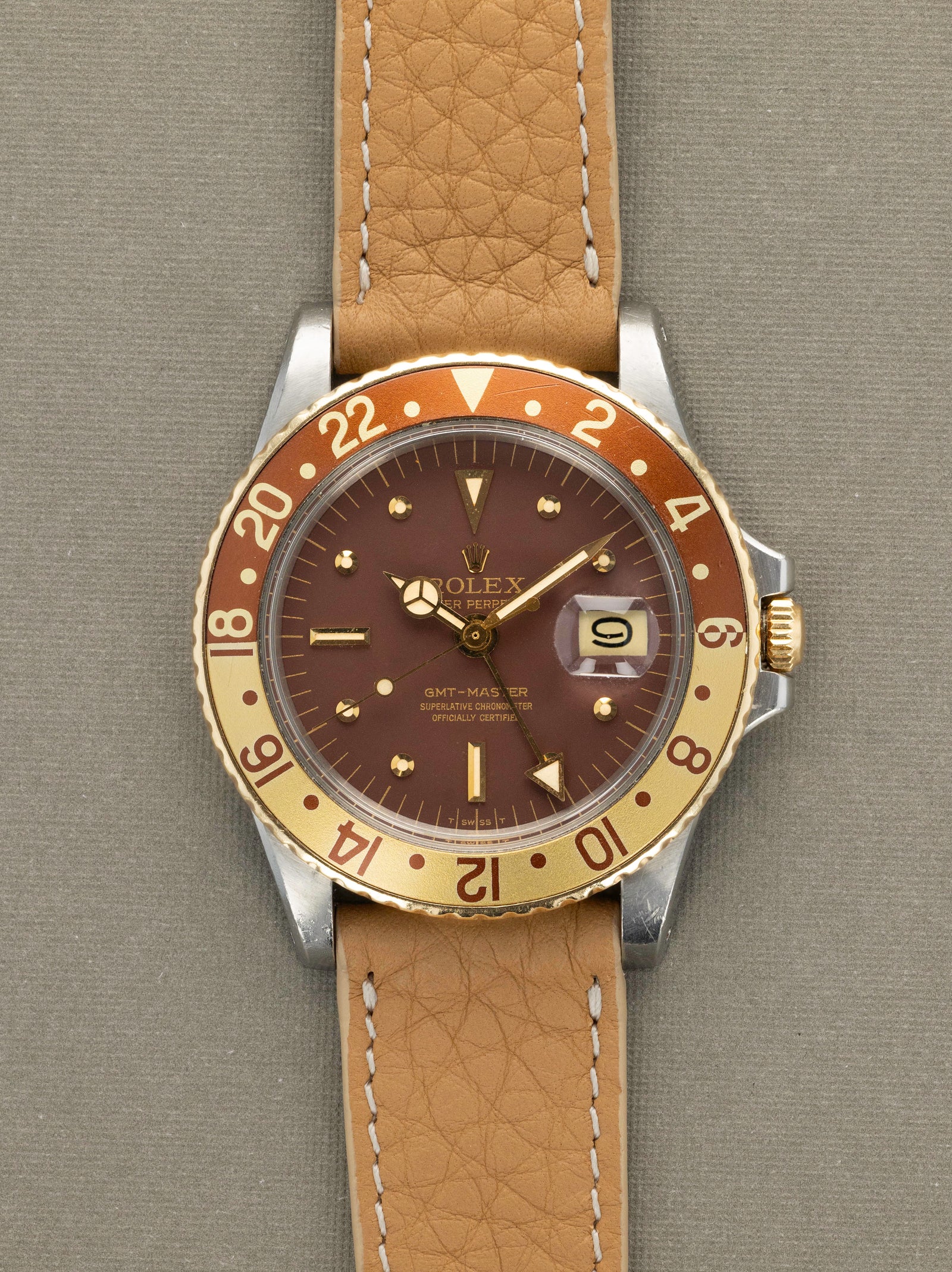 Rolex GMT-Master Ref. 1675/3 - Brown 'Nipple' Dial Unpolished