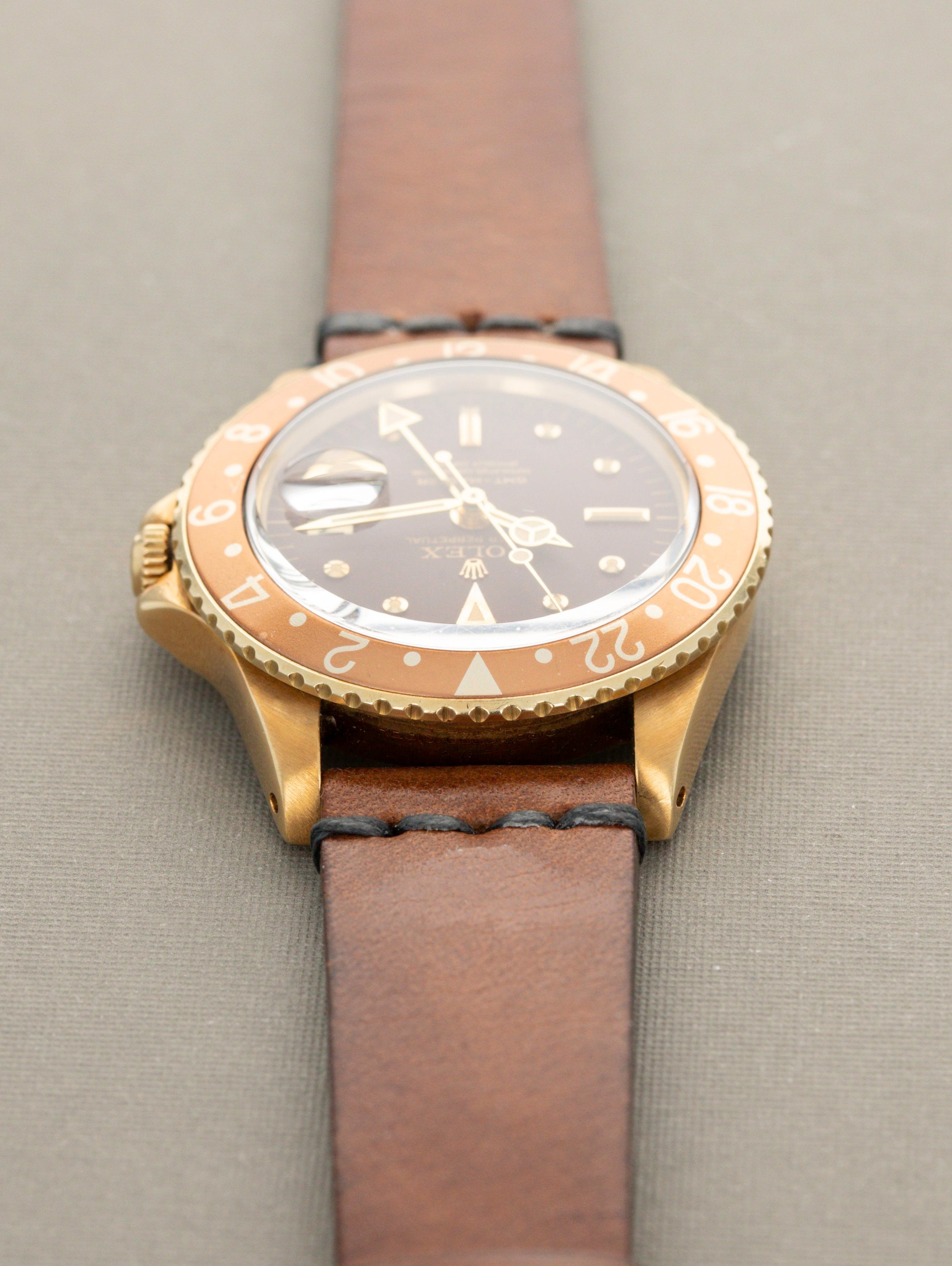 Rolex GMT-Master Ref. 1675 - Gold Root Beer