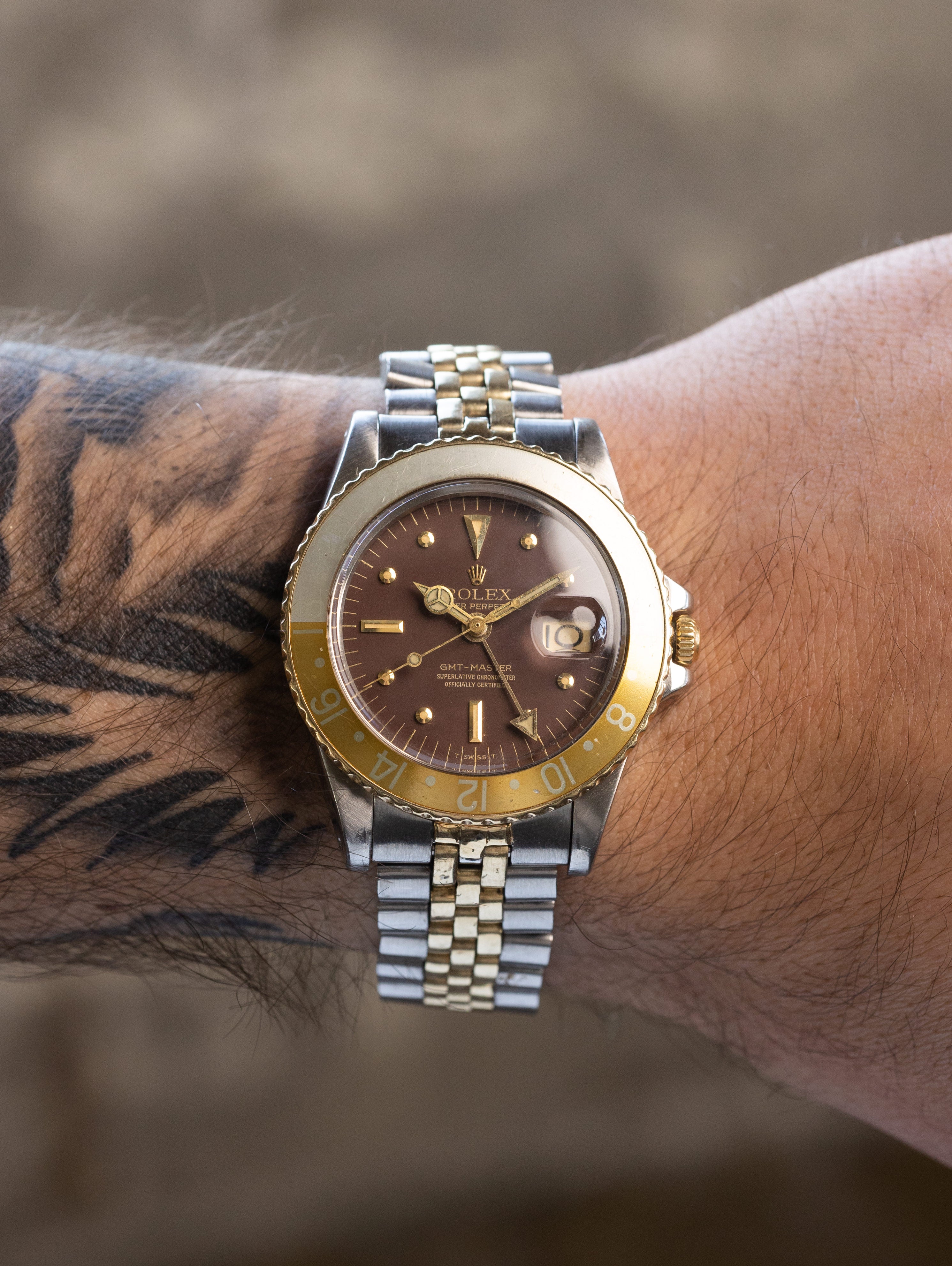 Rolex GMT-Master Ref. 1675/3 - 'Root Beer Nipple Dial'