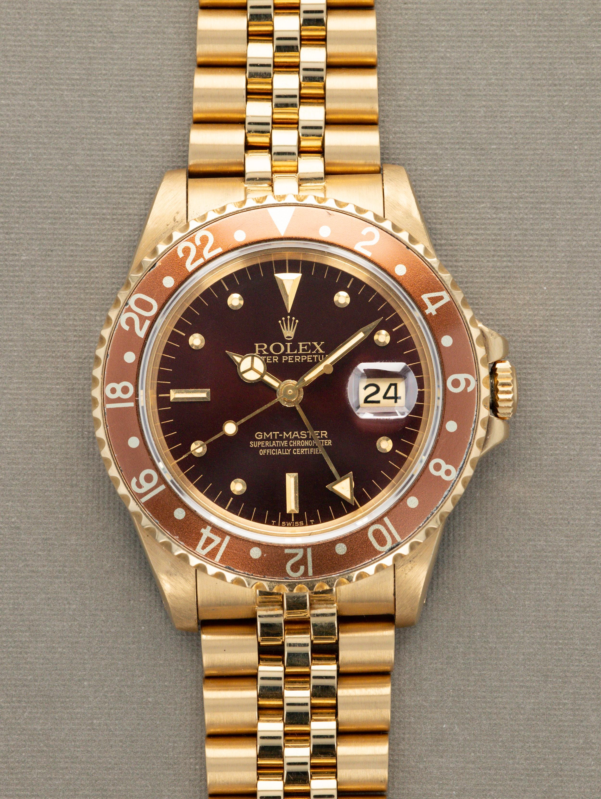 Rolex GMT-Master Ref. 16758 Oxblood Full Set