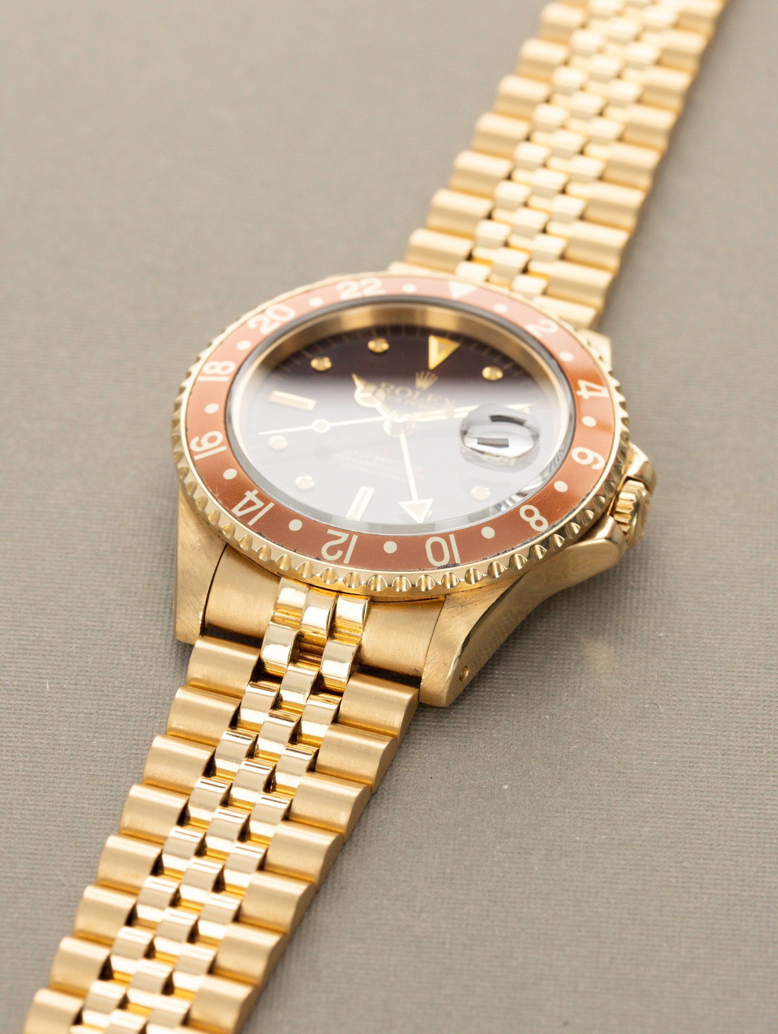 Rolex GMT-Master Ref. 16758 Oxblood Full Set