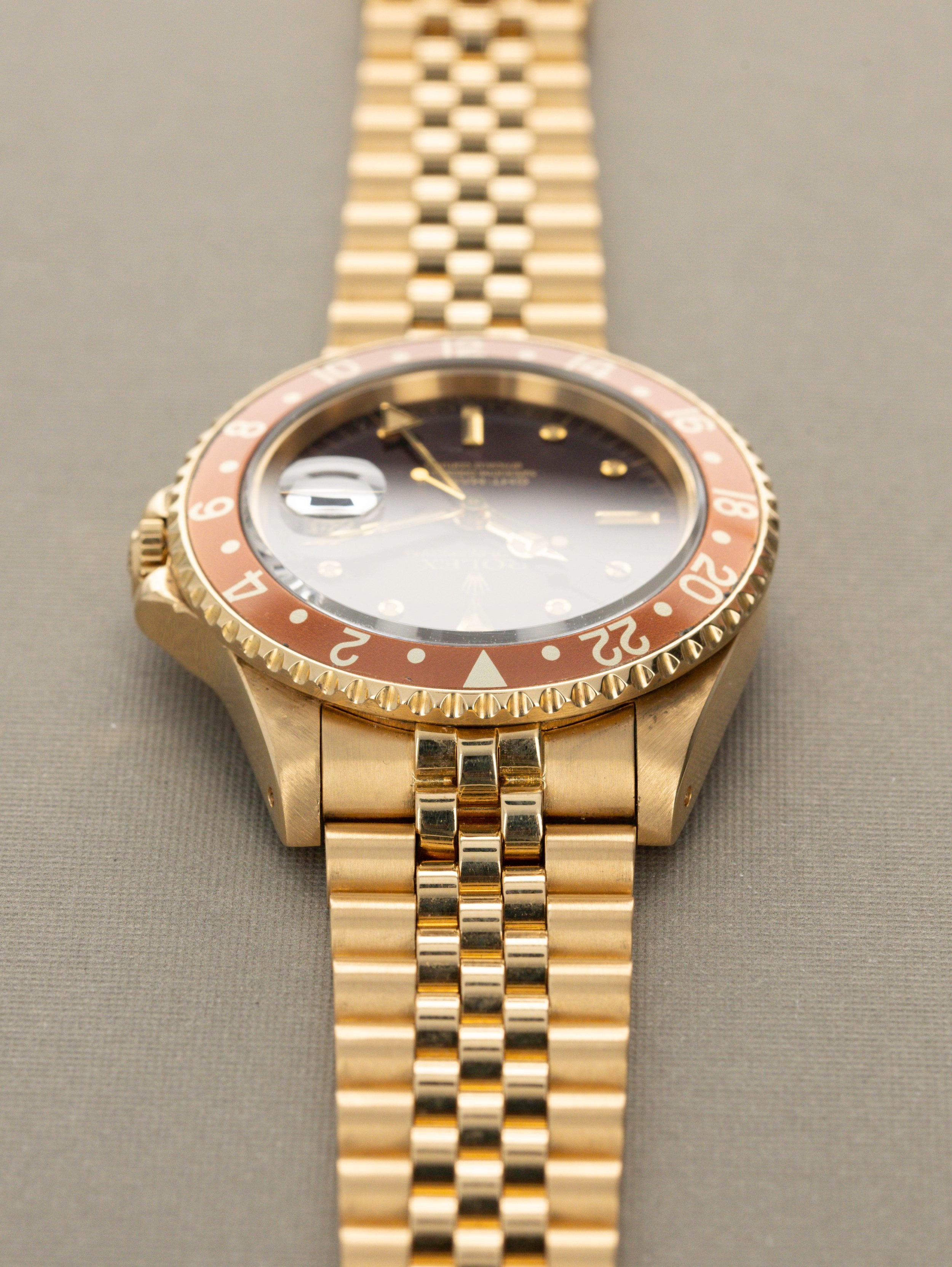 Rolex GMT-Master Ref. 16758 Oxblood Full Set