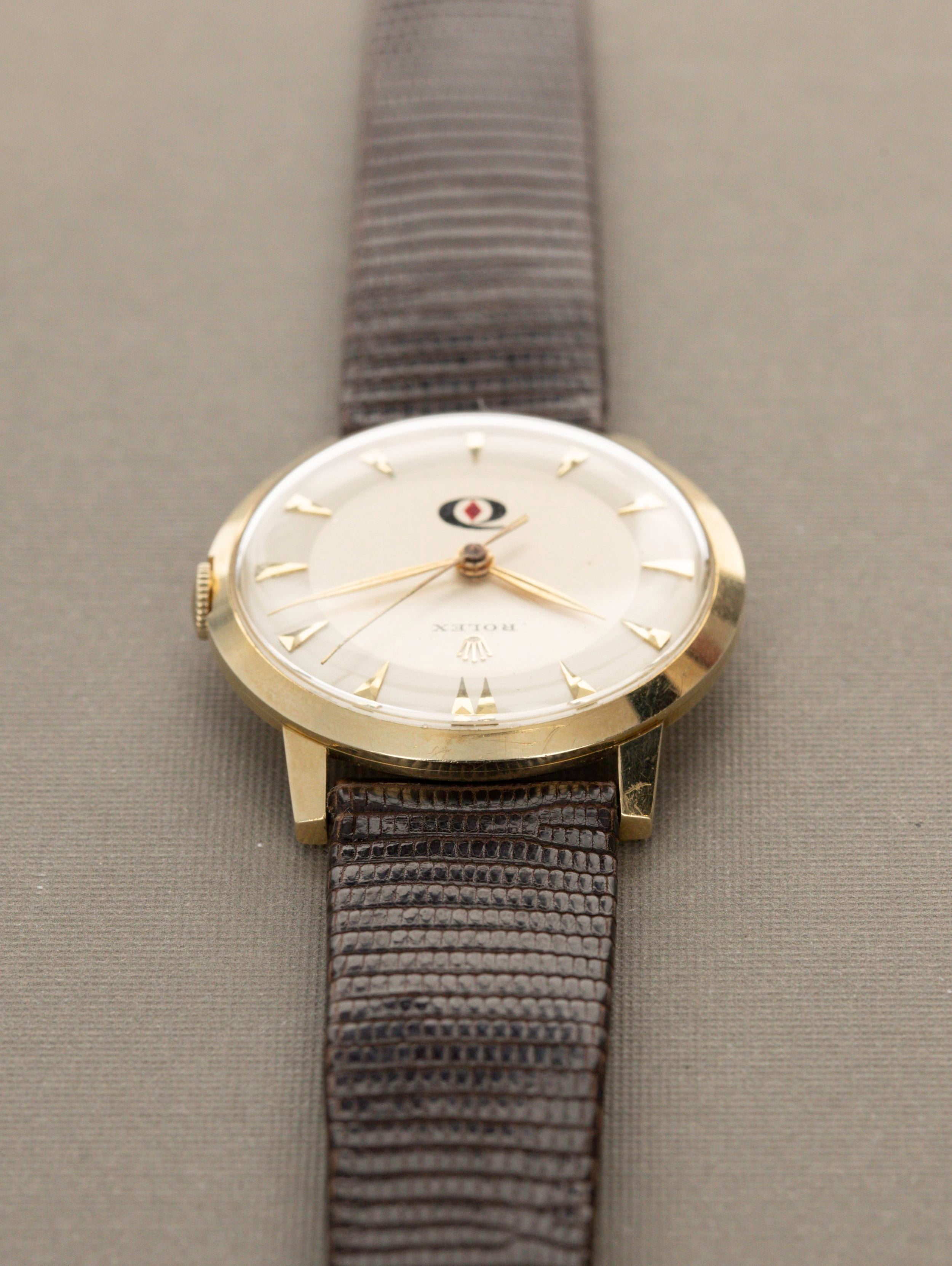 Rolex Ref. 3038 14k Diamond Alkaline Company Full Set