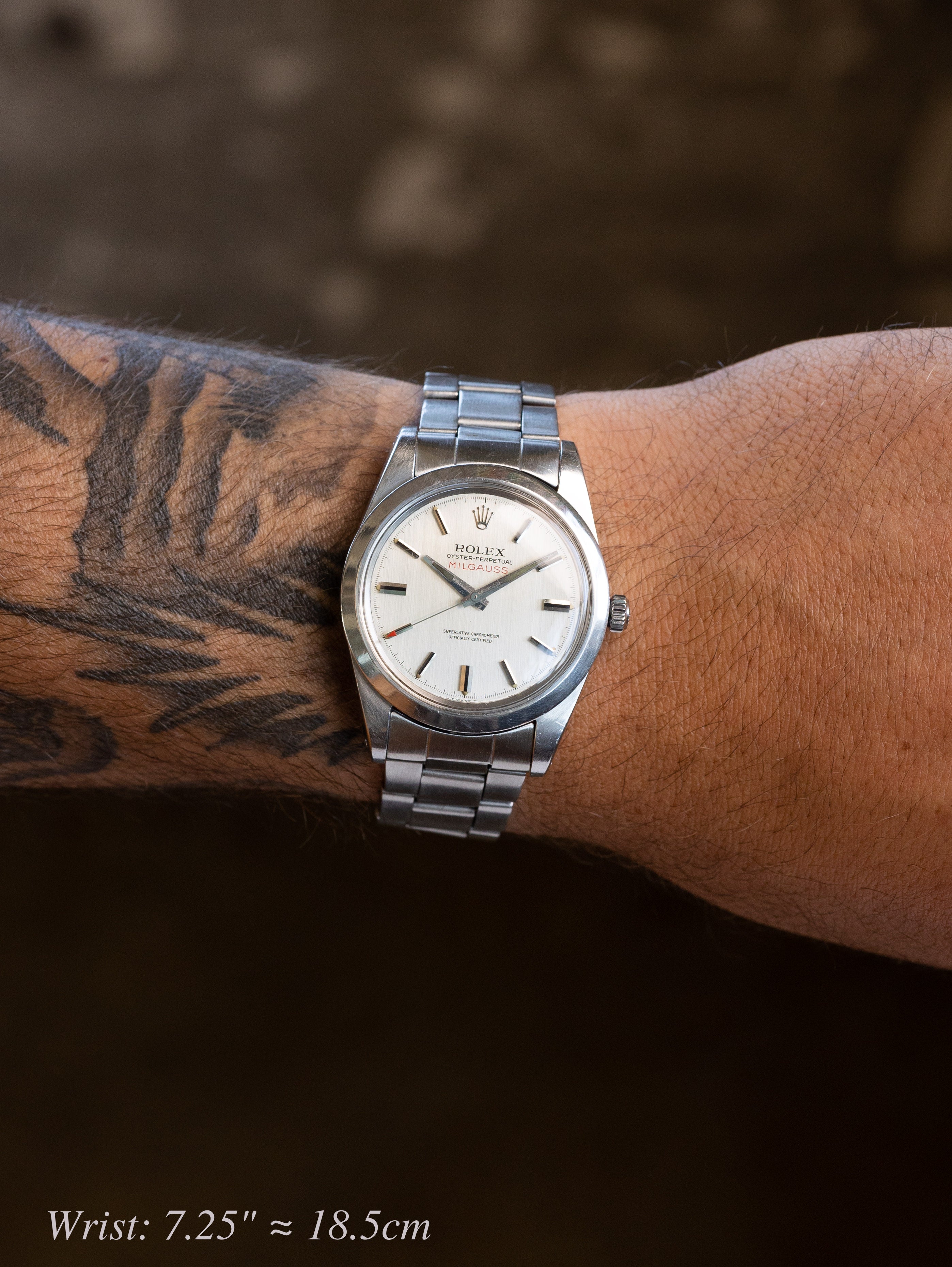 Rolex Milgauss Ref. 1019 - 'Brushed' Silver Dial
