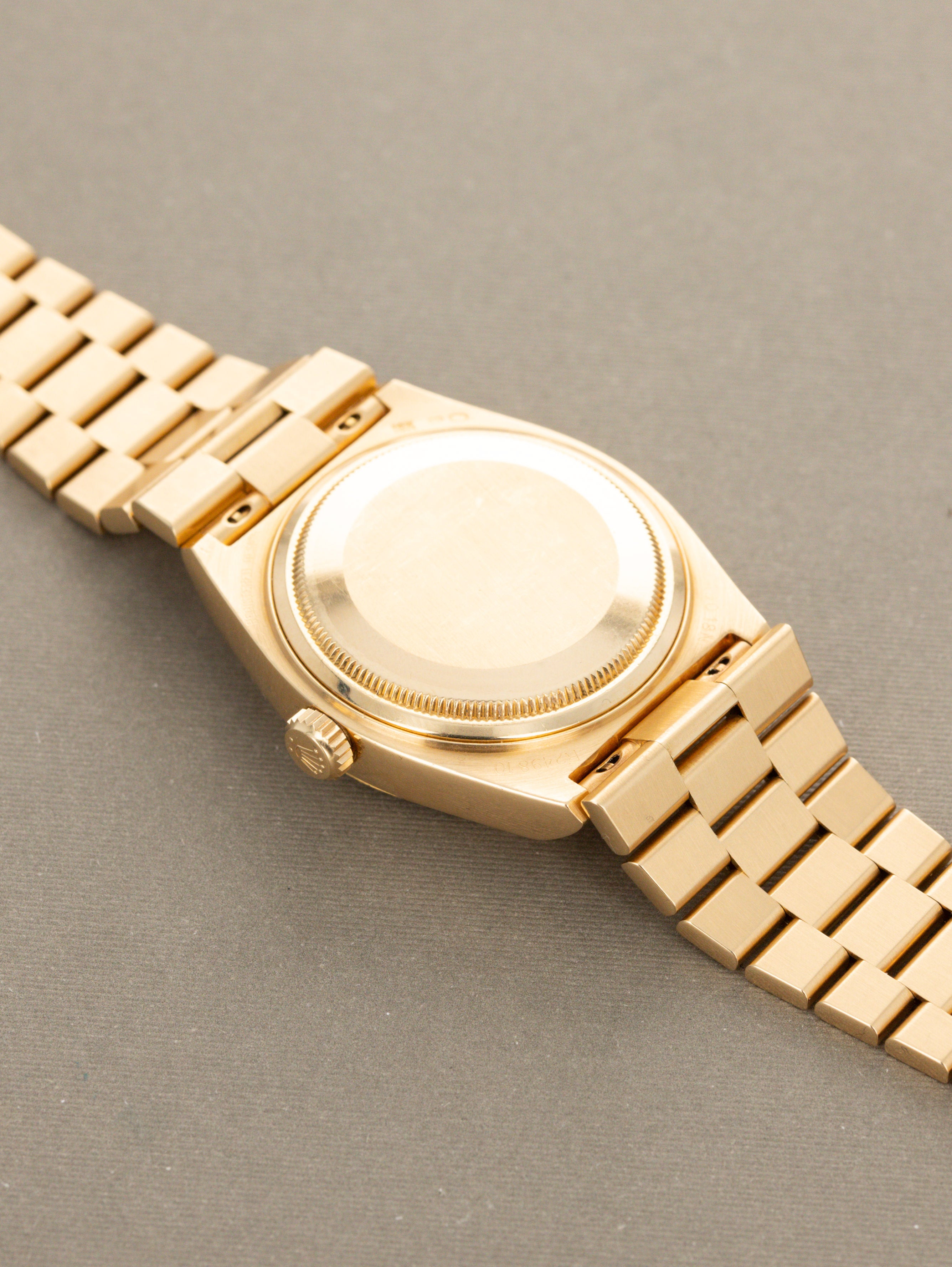 Rolex Oysterquartz Day-Date Ref. 19018N - 'Burlwood' Dial